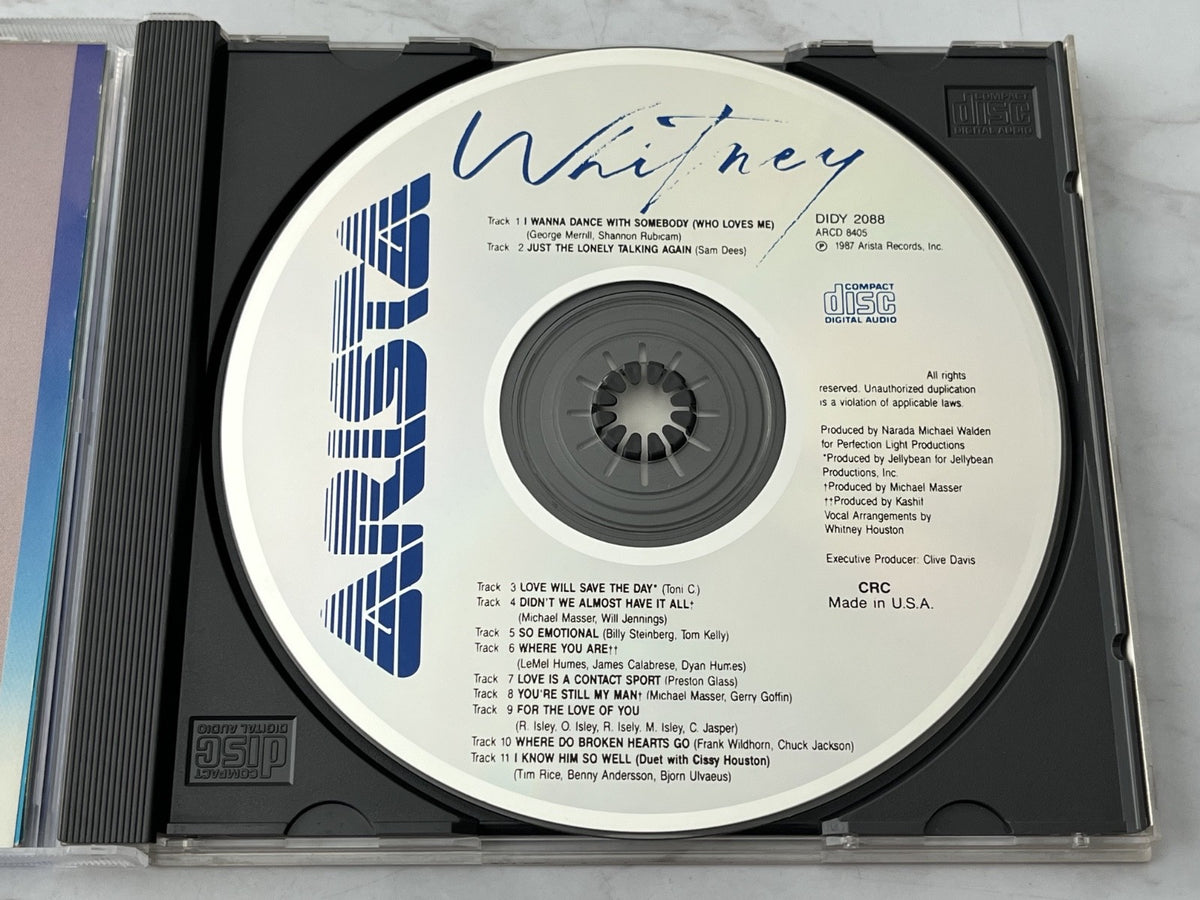 Whitney Houston – Whitney (1987) [DADC PRESS]