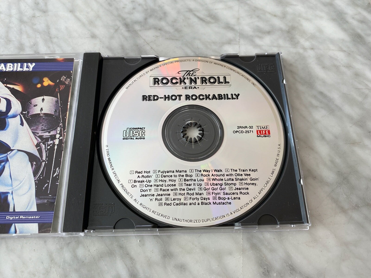 Various, Roy Orbison – Time Life Music The Rock N Roll Era Red Hot Rockabilly (1990)