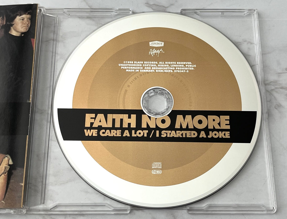 Faith No More – We Care A Lot/I Started A Joke (1998) [GERMAN PRESS]