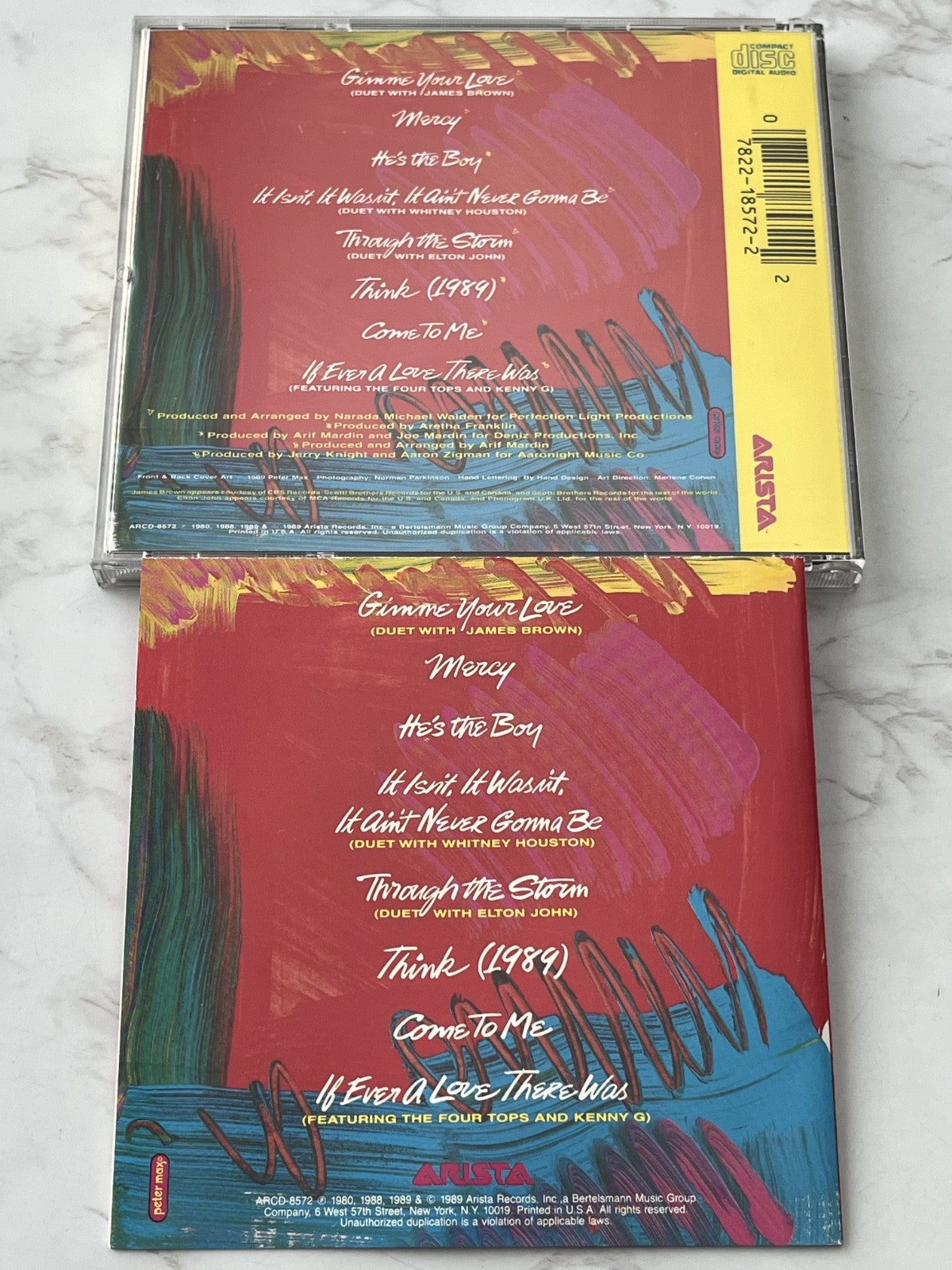 Aretha Franklin – Through The Storm (1989) [DISCTRONICS PRESS]