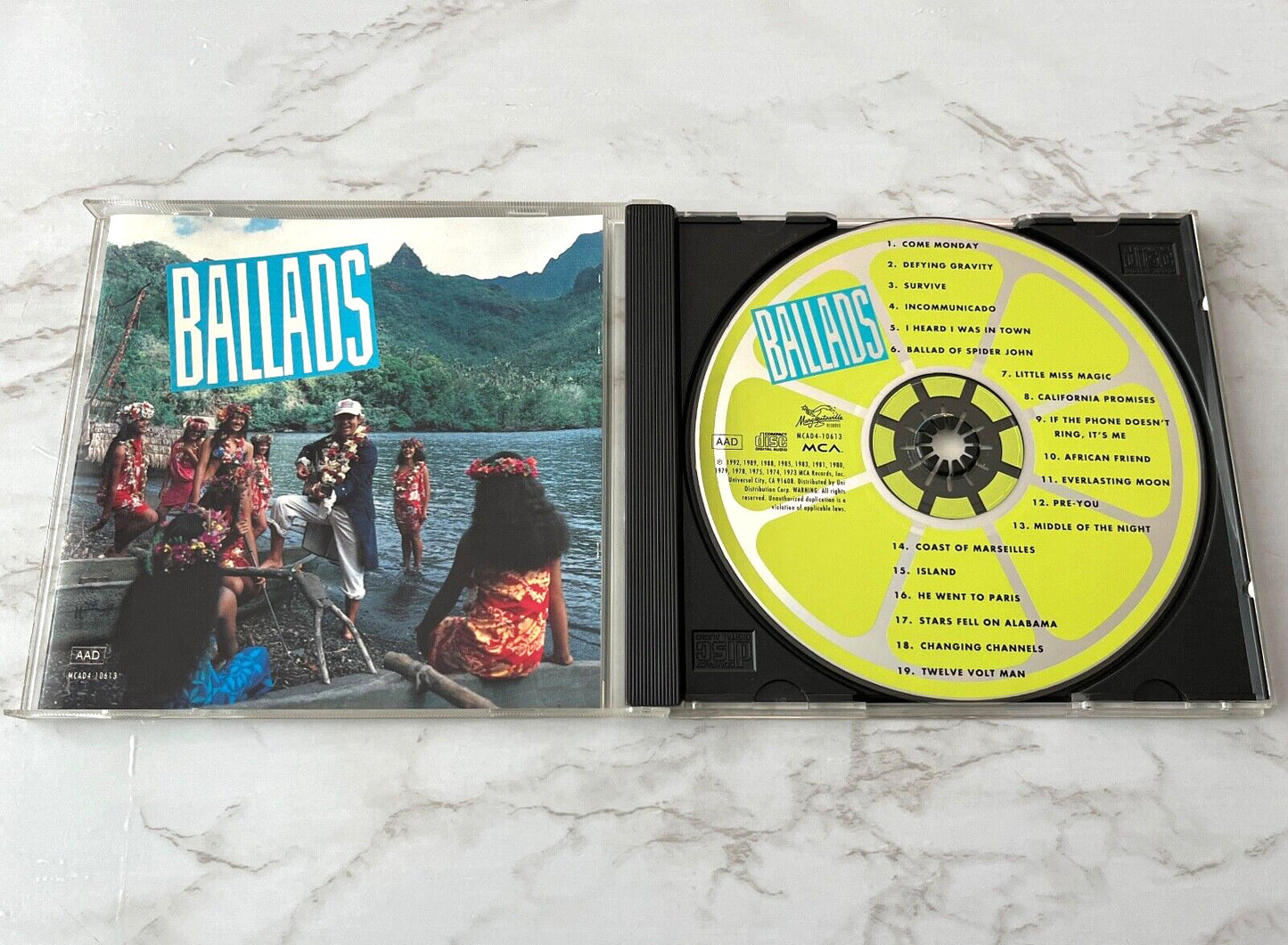 Jimmy Buffett – Ballads (1992) [ORIGINAL USA PRESS]