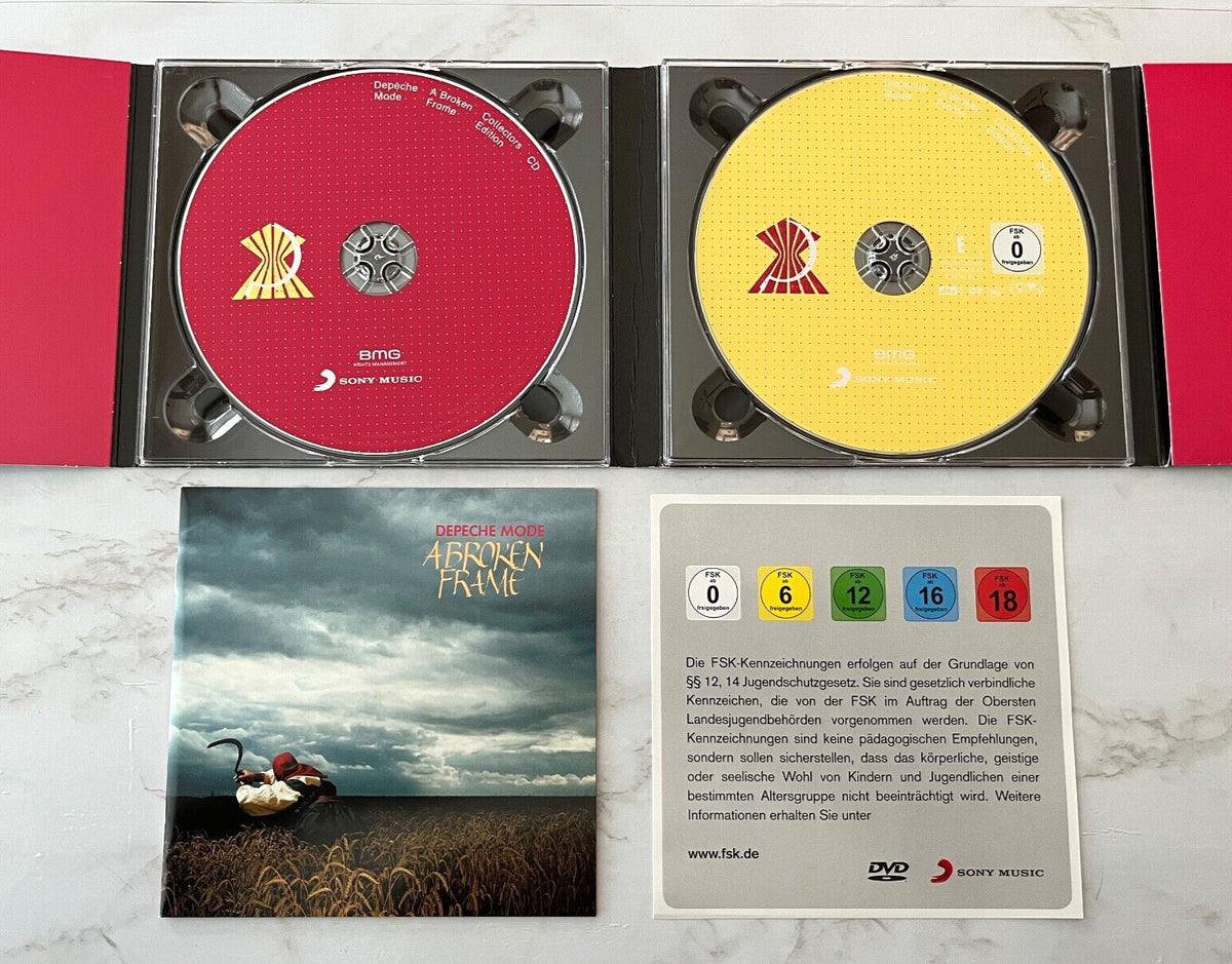 Depeche Mode – A Broken Frame (CD/DVD) [UK PRESS]