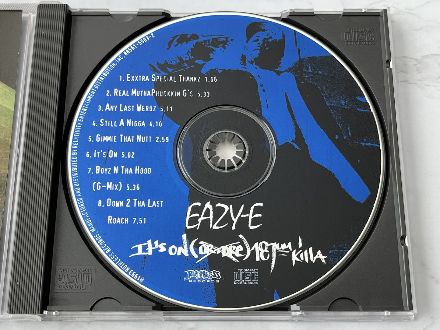 Eazy-E – It's On (Dr. Dre) 187um Killa (1993) [ORIGINAL USA PRESS]