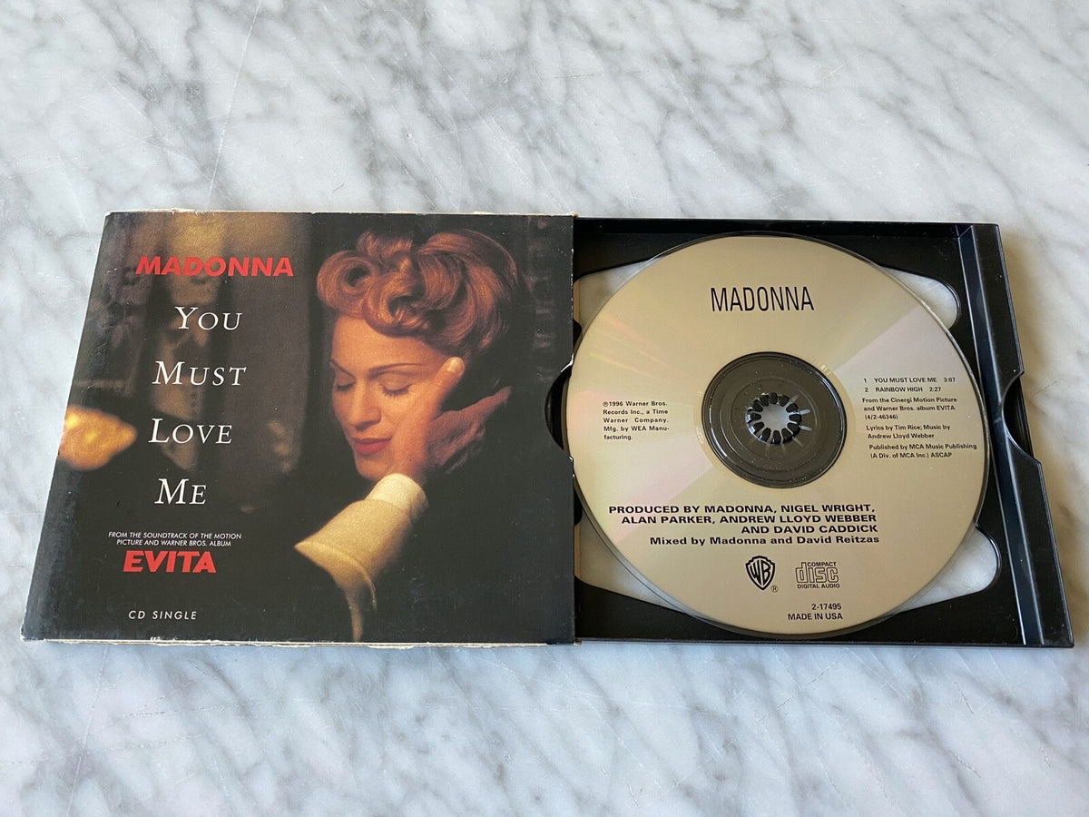 Madonna – You Must Love Me (1996) [ORIGINAL USA PRESS]