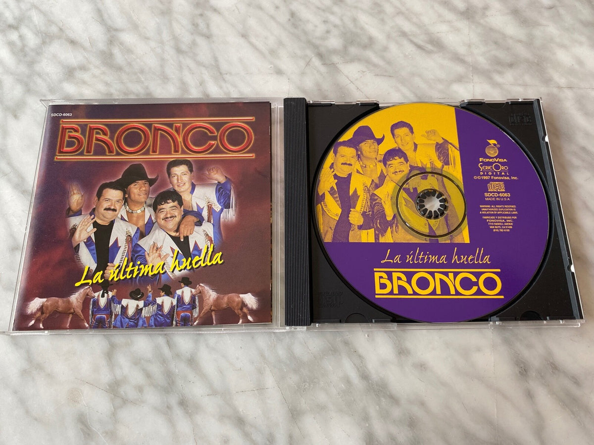 Bronco – La Ultima Huella (1997) [ORIGINAL USA PRESS]