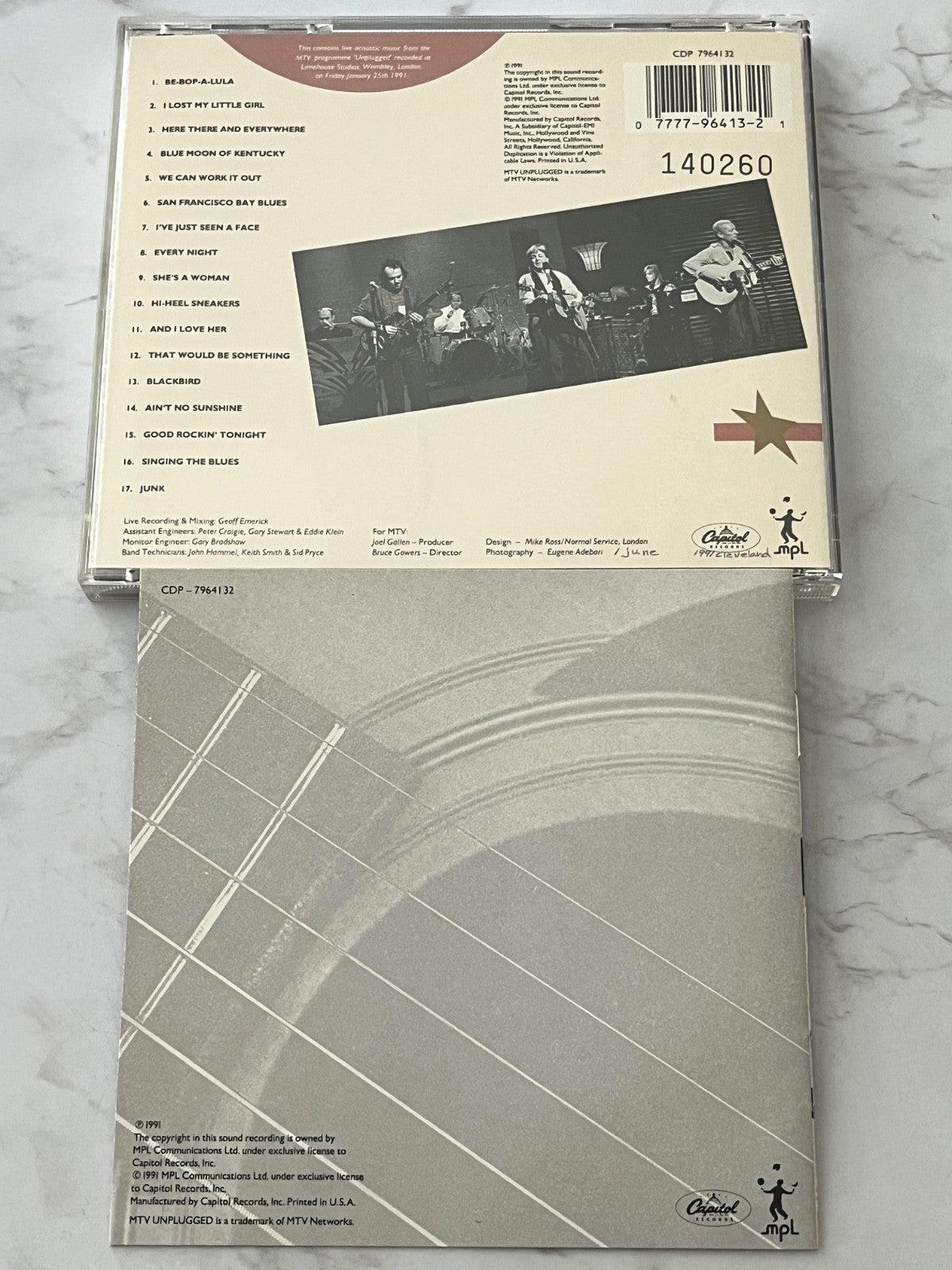 Paul McCartney – Unplugged (Numbered) (1991)