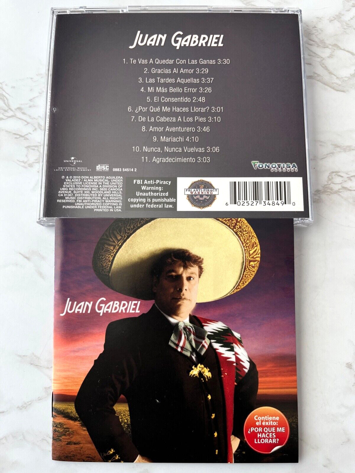 Juan Gabriel – Juan Gabriel (2010) [ORIGINAL USA PRESS]