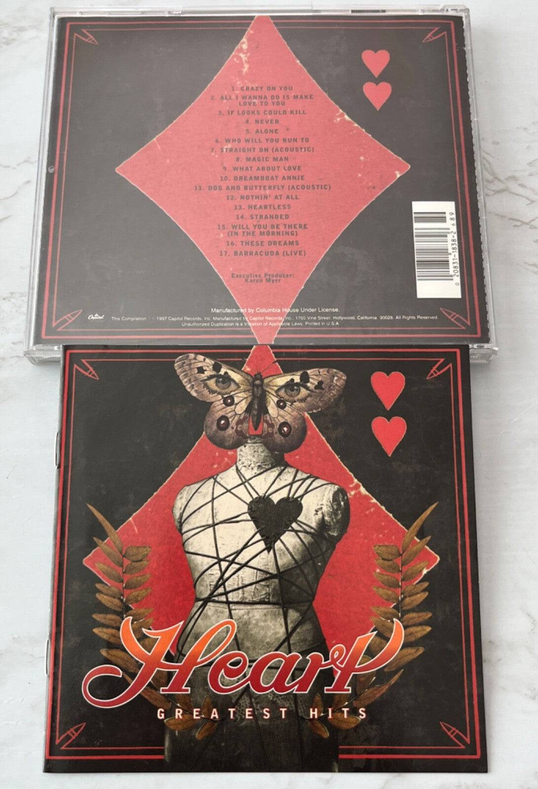 Heart – These Dreams Greatest Hits (1997) [ORIGINAL USA PRESS]