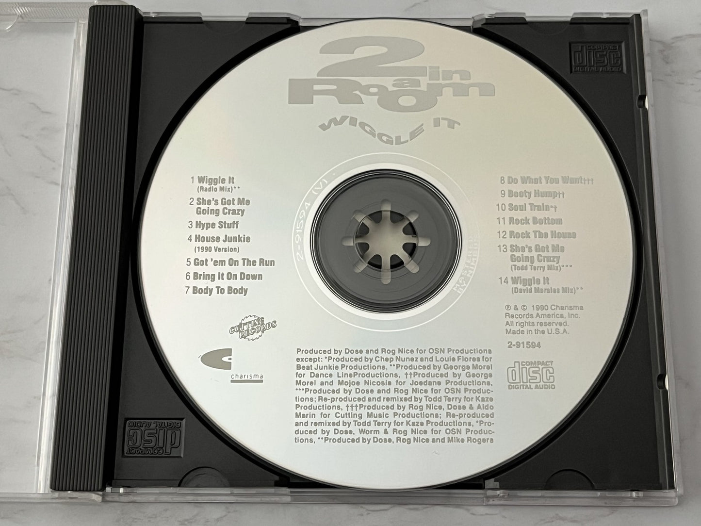 2 In A Room – Wiggle It (1990) [NIMBUS PRESS]