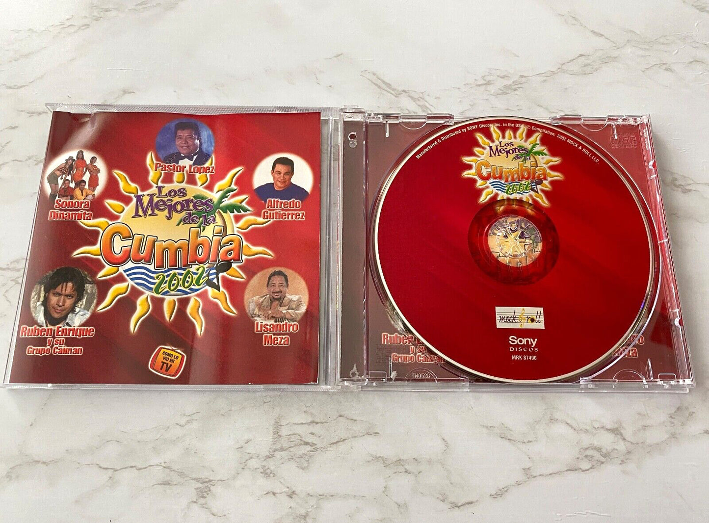 Sonora Dinamita, Various – Los Mejores De La Cumbia 2002 (2002)