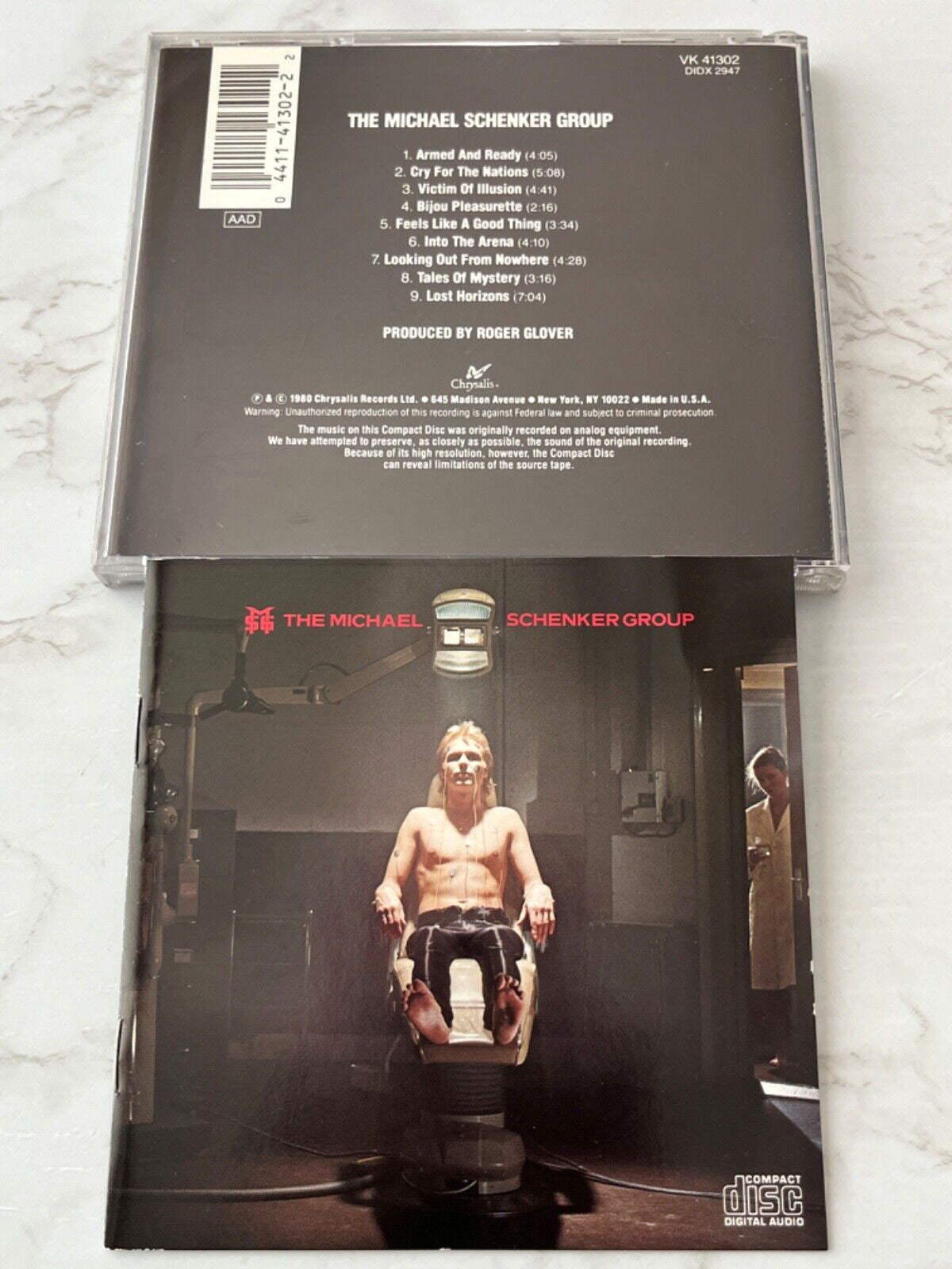 The Michael Schenker Group – The Michael Schenker Group (1988) [ORIGINAL USA PRESS]