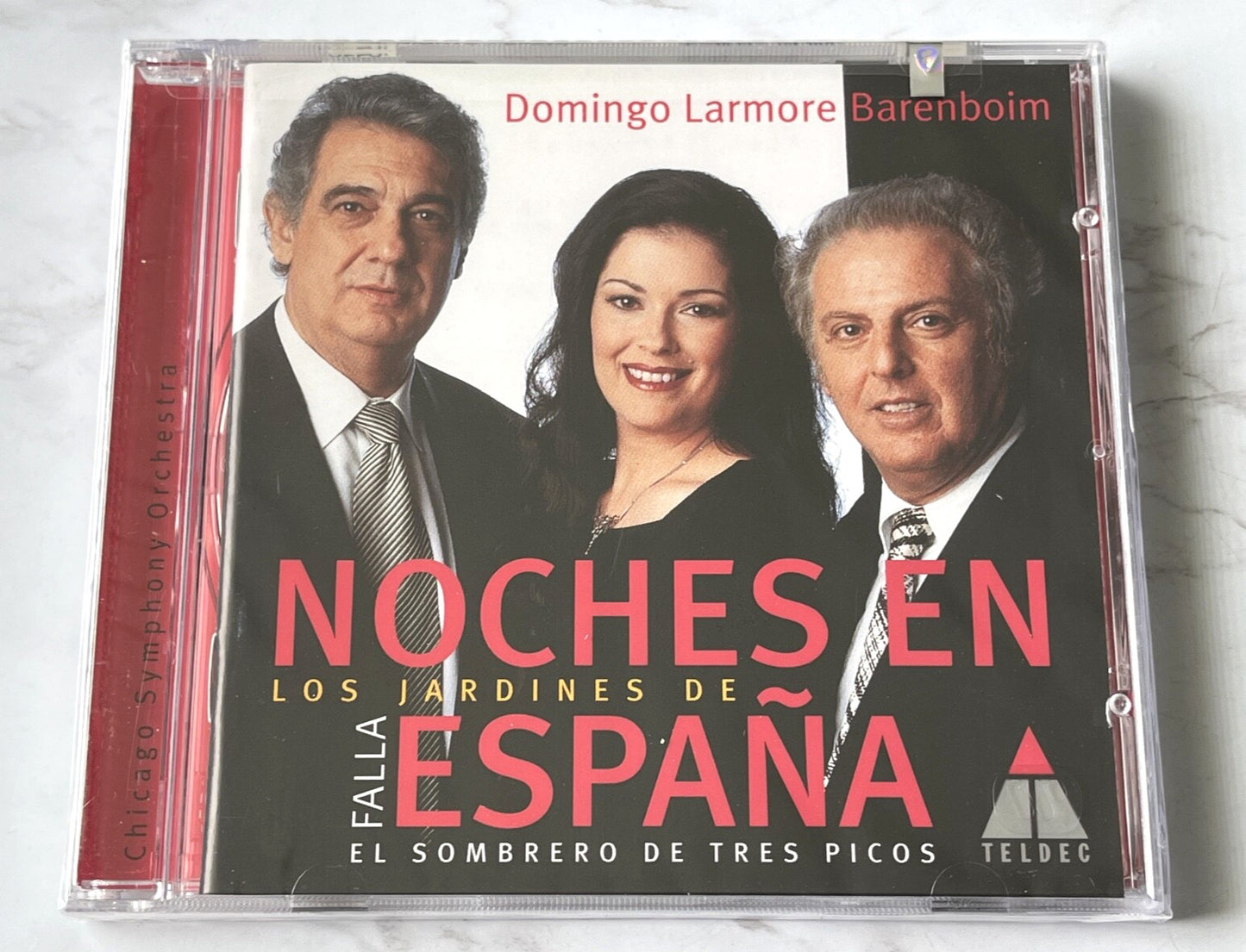 Daniel Barenboim, Falla, Jennifer Larmore, Placido Domingo – Manuel De Falla, Domingo Noches En Los Jardines De España (2000) [UK PRESS]