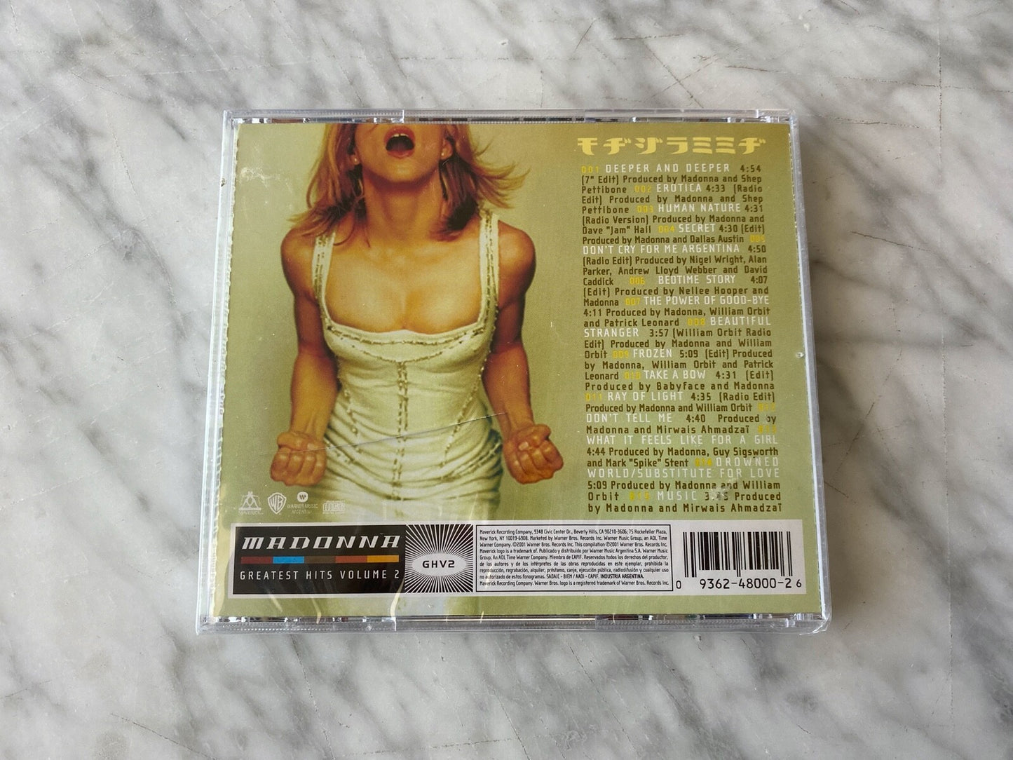 Madonna – Greatest Hits Volume 2 (2001)