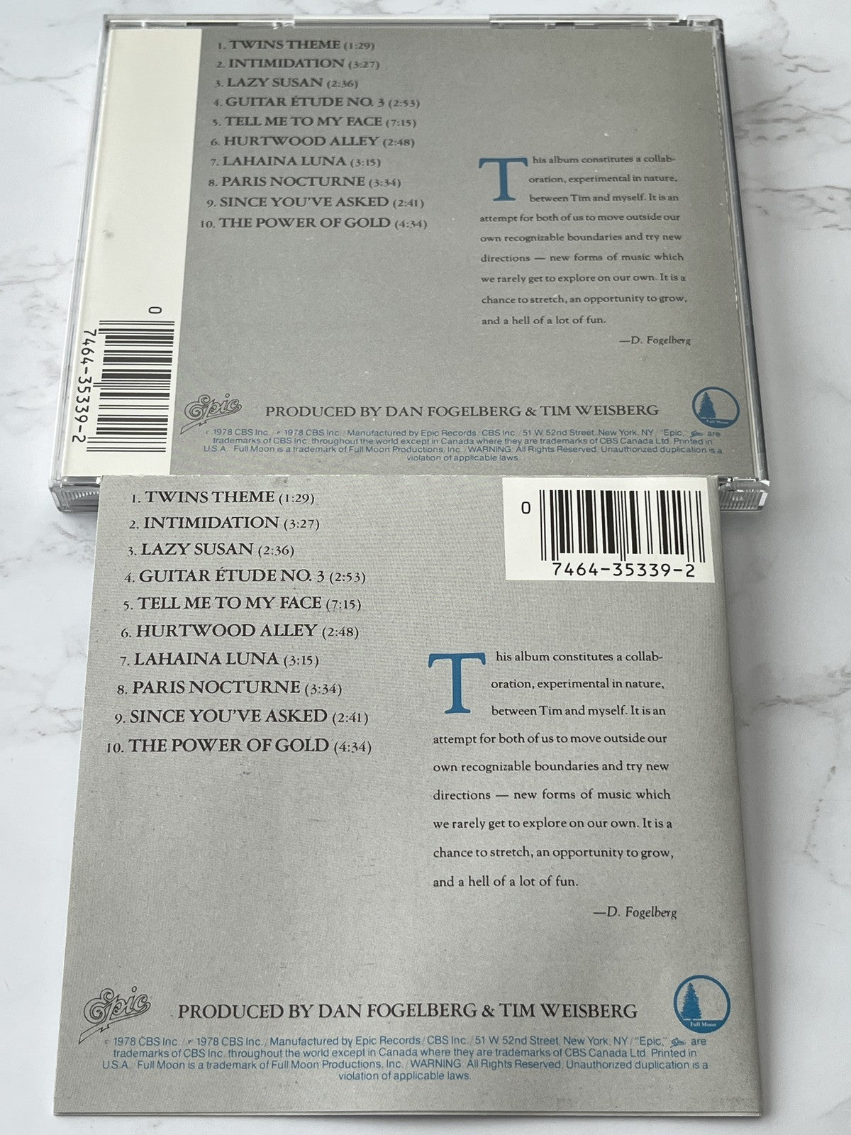 Dan Fogelberg & Tim Weisberg – Dan Fogelberg Tim Weisberg Twin Sons Of Different Mothers