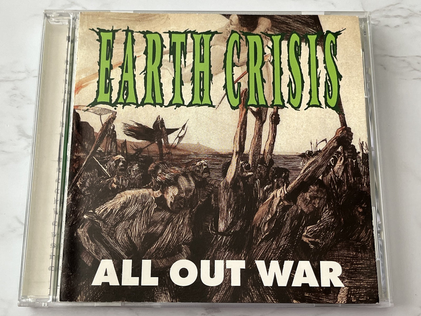 Earth Crisis – All Out War (EP) (1995) [ORIGINAL USA PRESS]