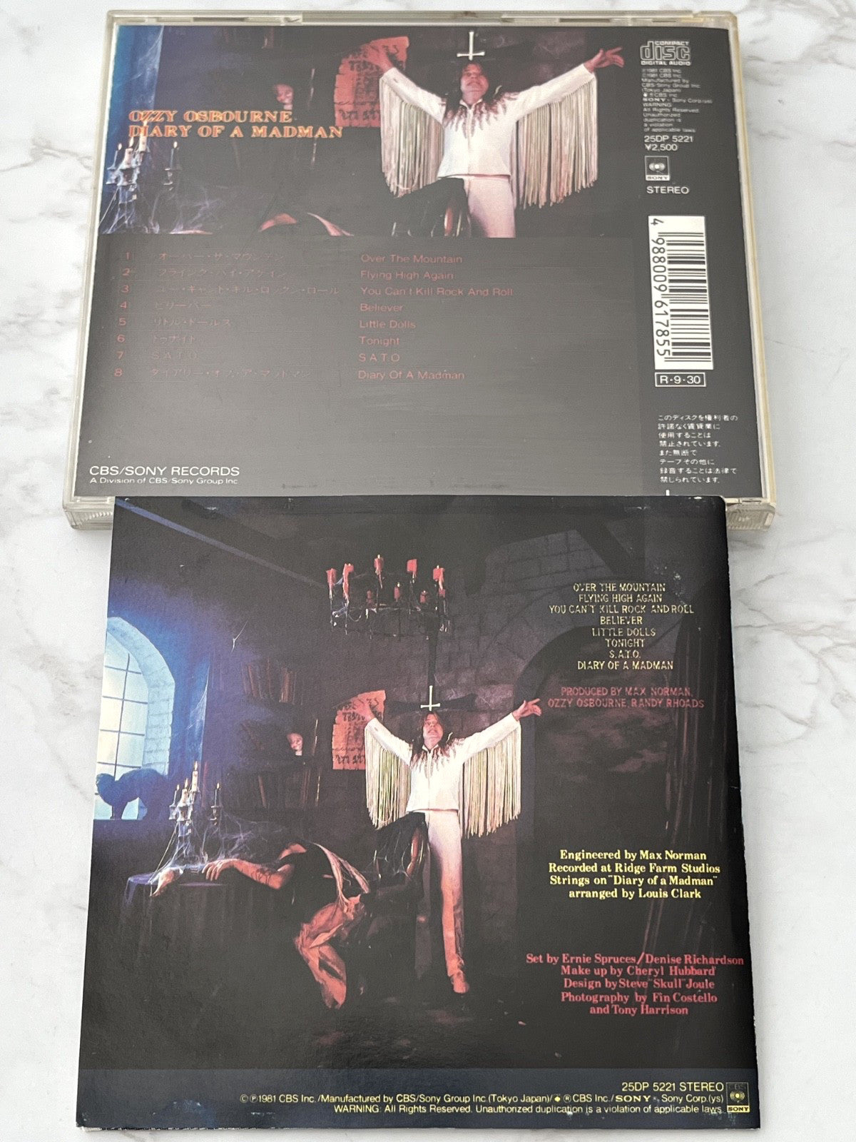 Ozzy Osbourne – Diary Of A Madman (1988) [JAPAN TARGET ERA]