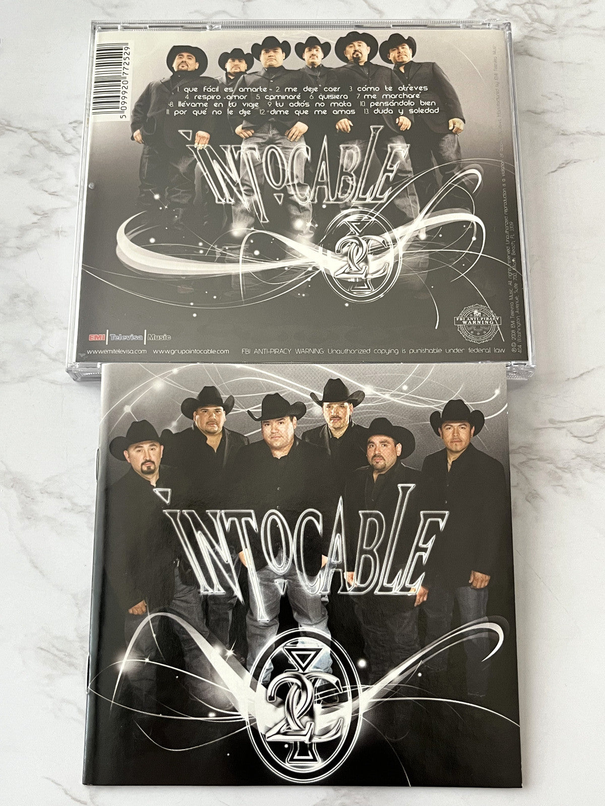 Intocable – 2C (2008) [ORIGINAL USA PRESS]