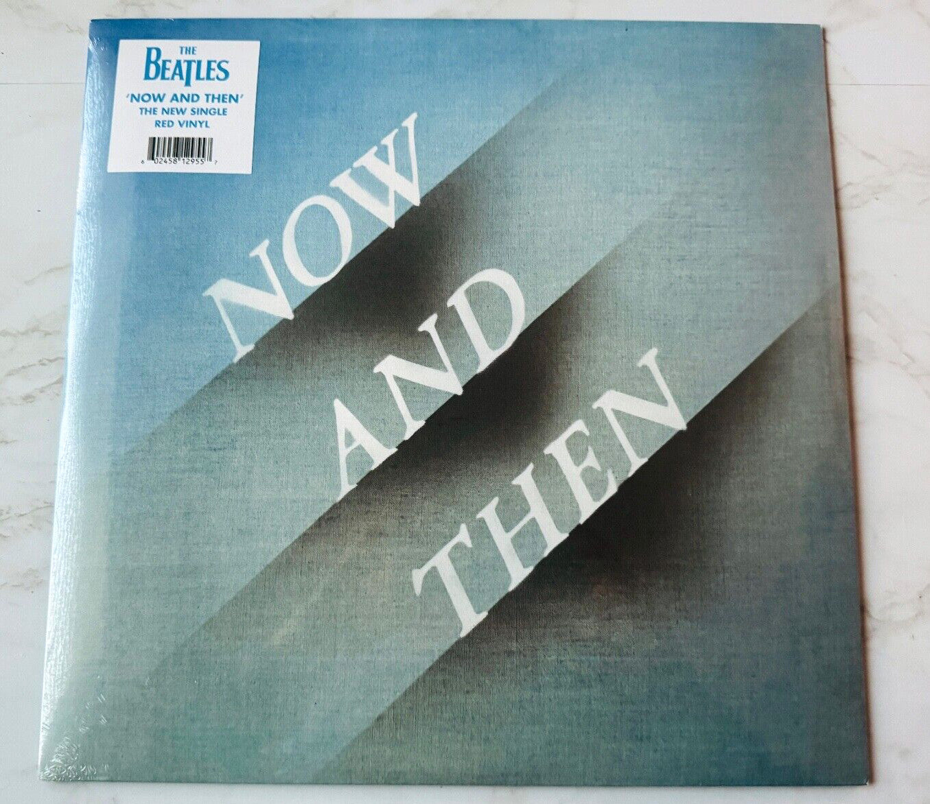 The Beatles Now And Then 12" Single RED Vinyl SEALED! TARGET EXCLUSIVE! Lennon