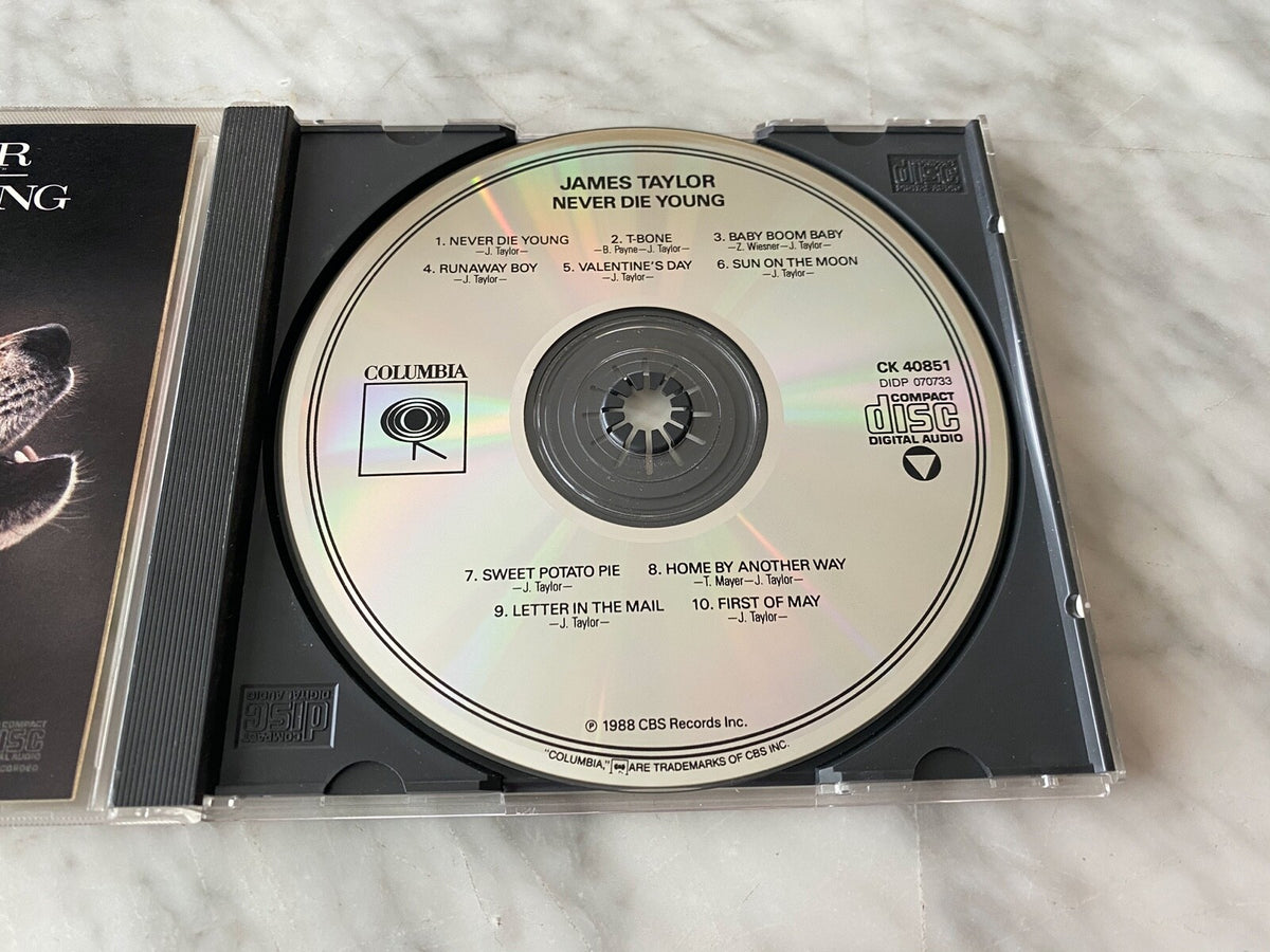 James Taylor – Never Die Young