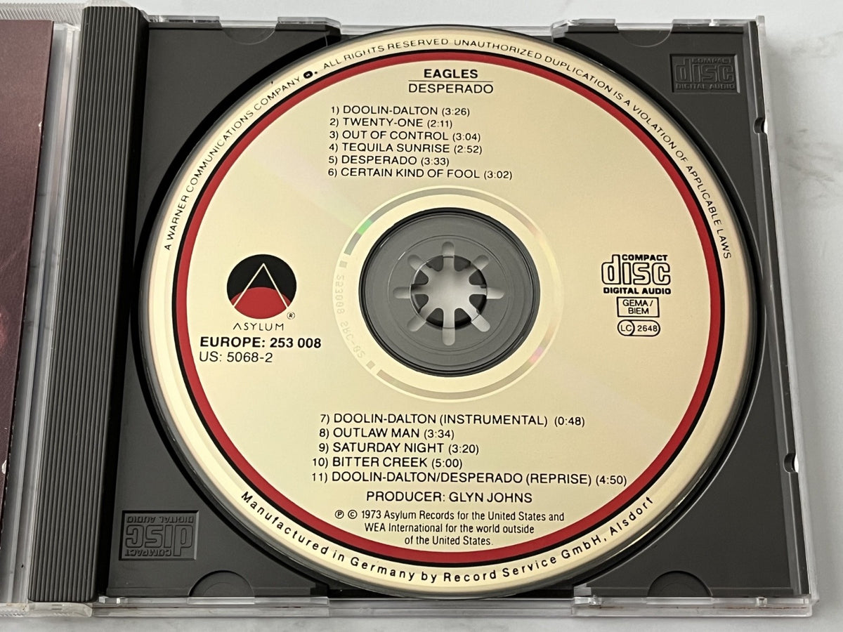 Eagles – Desperado (1986) [W GERMANY TARGET ERA]