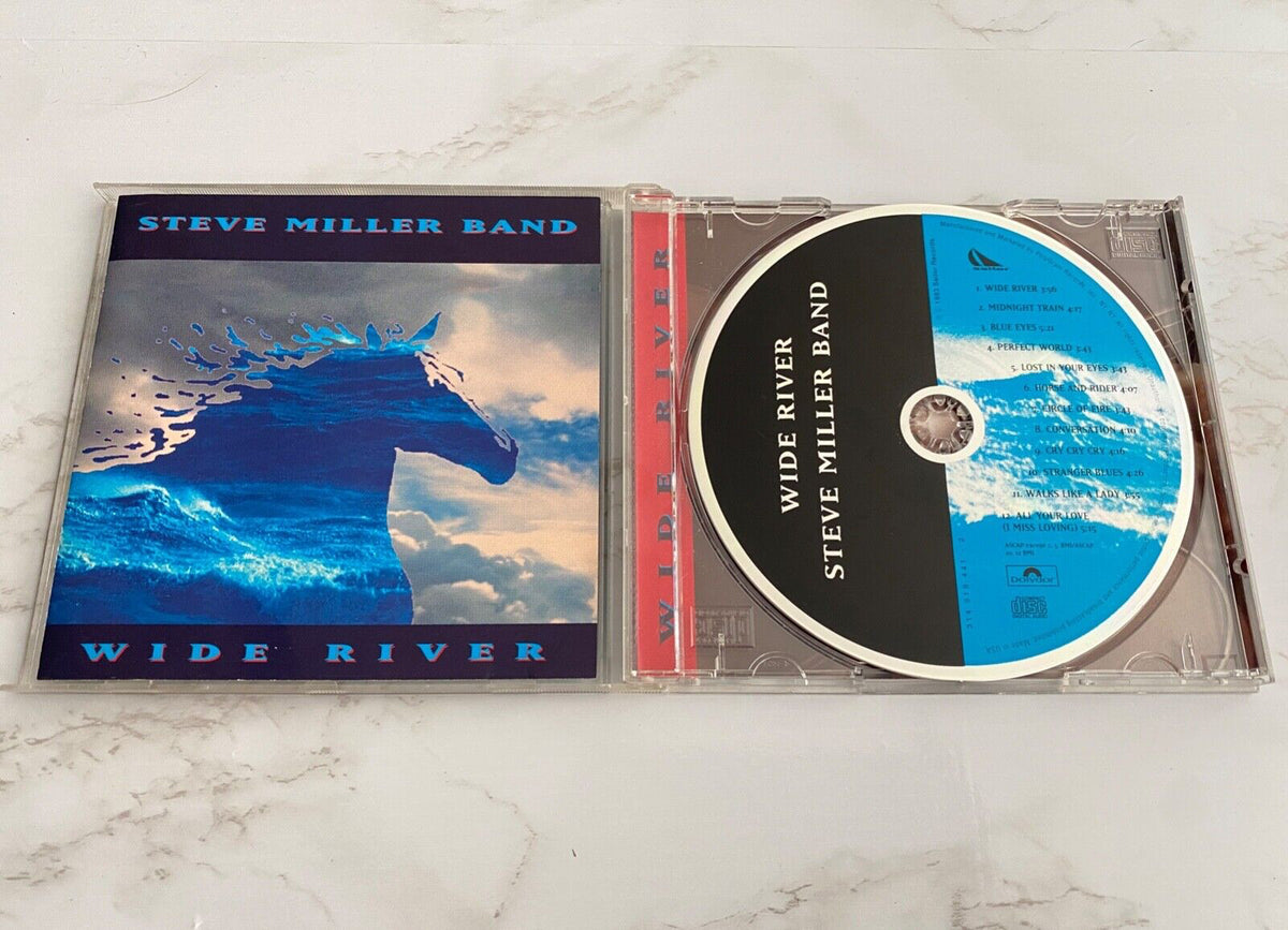 Steve Miller Band – The Steve Miller Band Wide River (1993) [ORIGINAL USA PRESS]