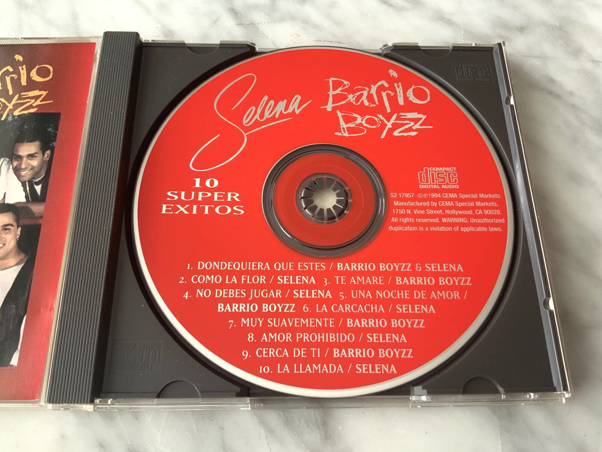 Selena, Barrio Boyzz – 10 Super Exitos (1994) [ORIGINAL USA PRESS]