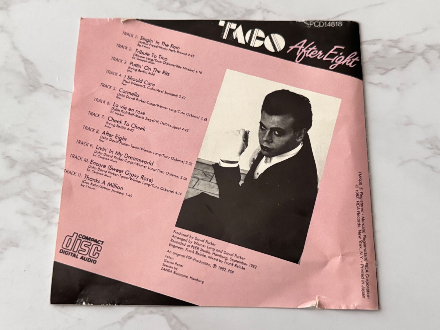 Taco – After Eight (1983) [JAPAN TARGET ERA]
