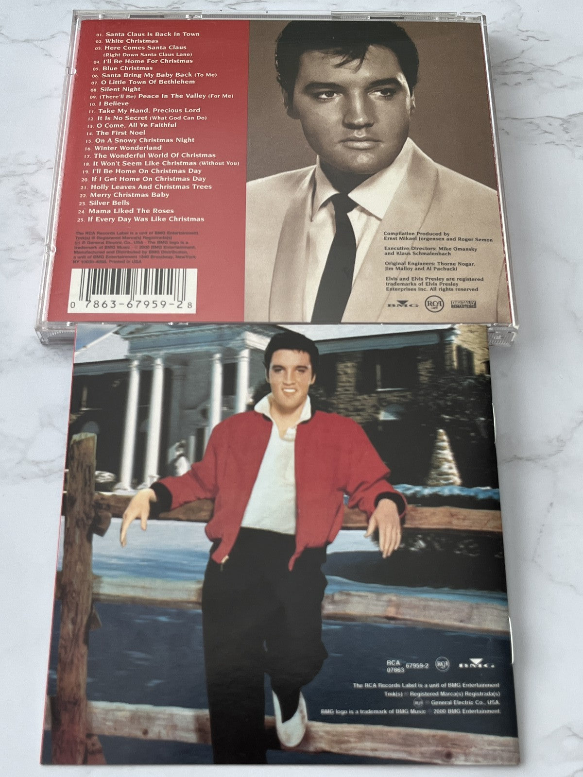 Elvis Presley – White Christmas (2000) [ORIGINAL USA PRESS]