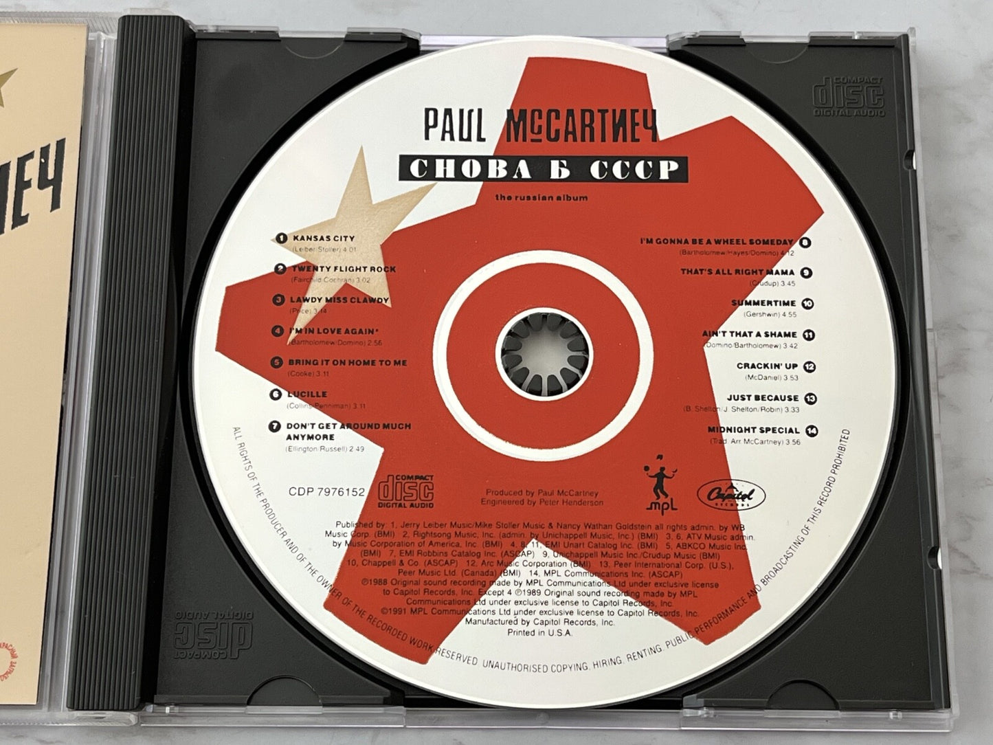 Paul McCartney – Choba B CCCP The Russian Album