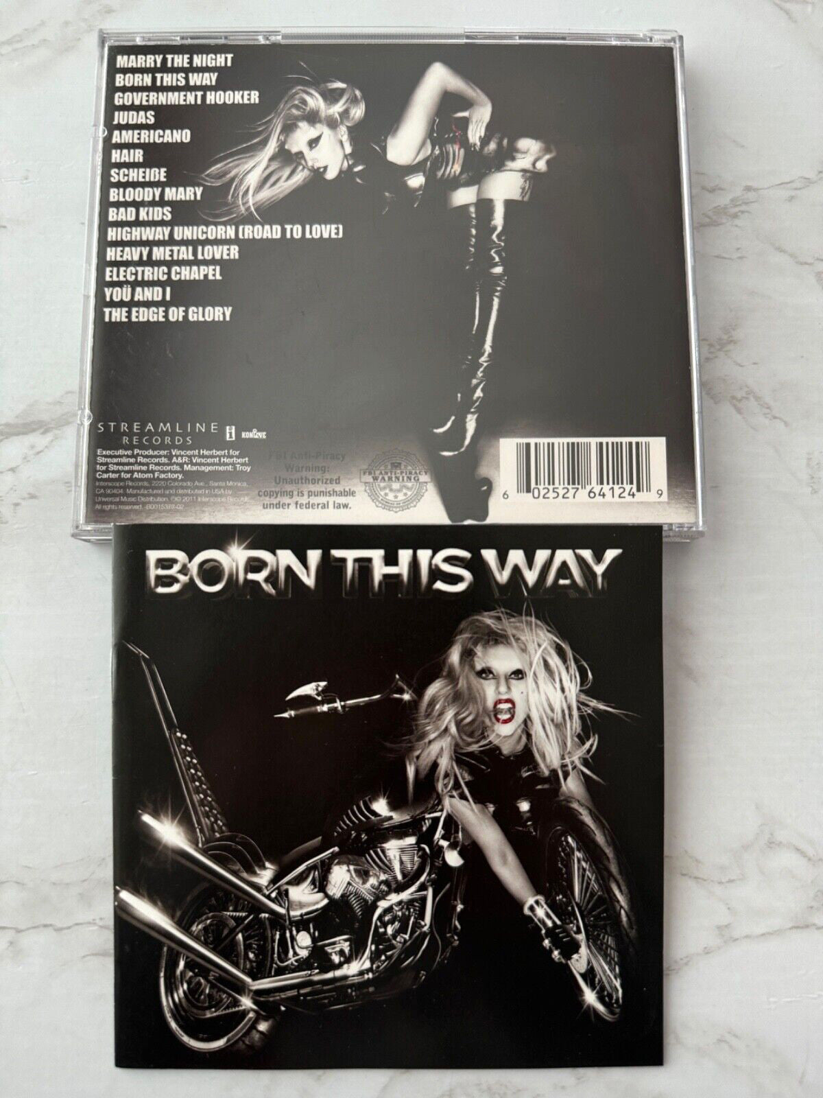 Lady Gaga – Born This Way (2011) [ORIGINAL USA PRESS]