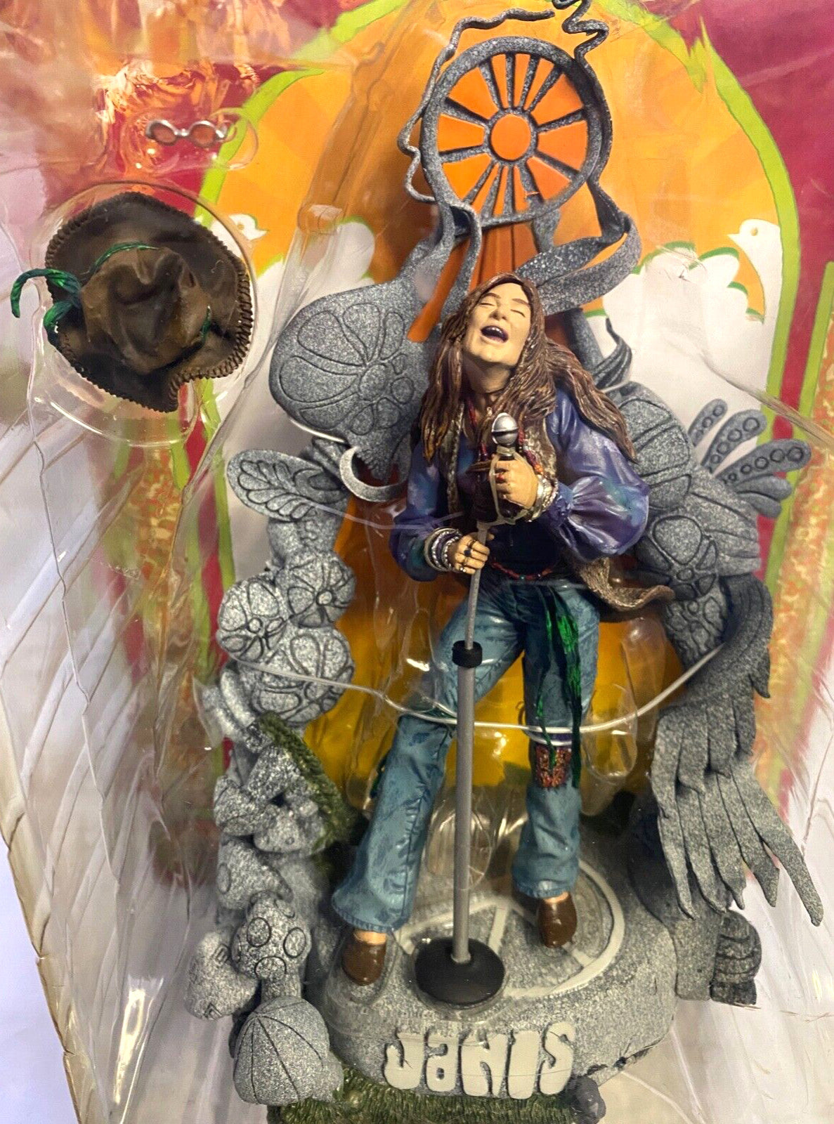 Janis Joplin Super Stage McFarlane Spawn Figure 2000 NEW IN BOX! (2000)