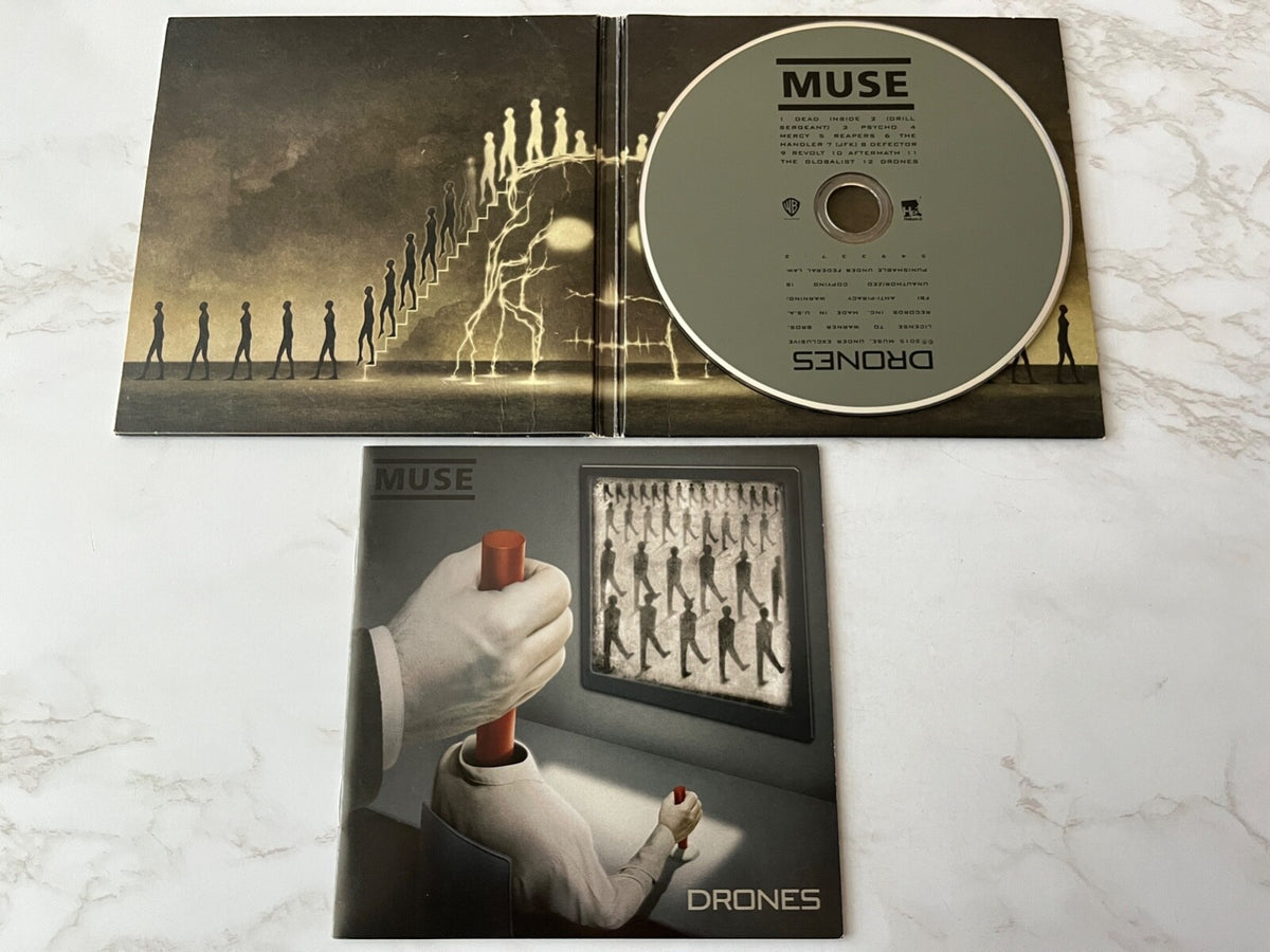 Muse – Drones (Digipak) (2015) [ORIGINAL USA PRESS]