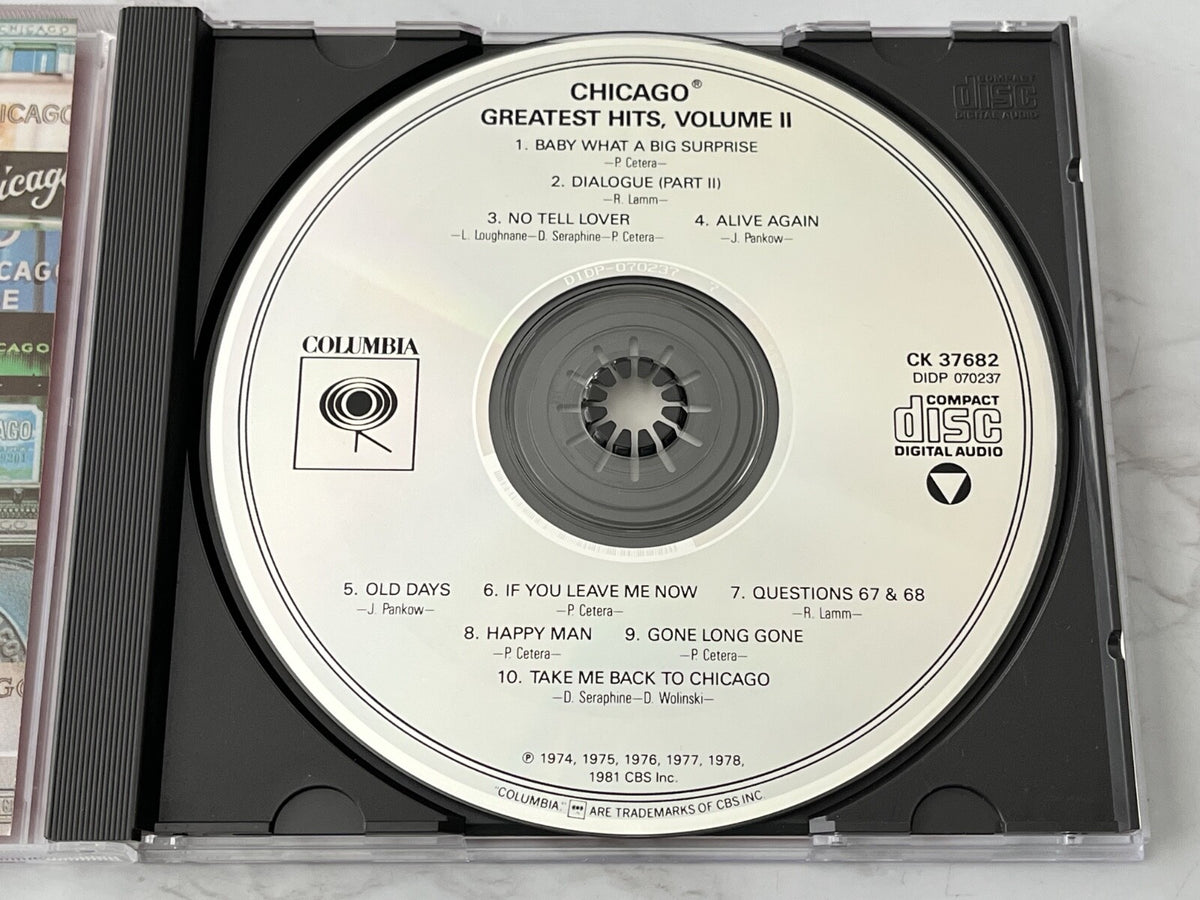 Chicago – Greatest Hits Vol. II