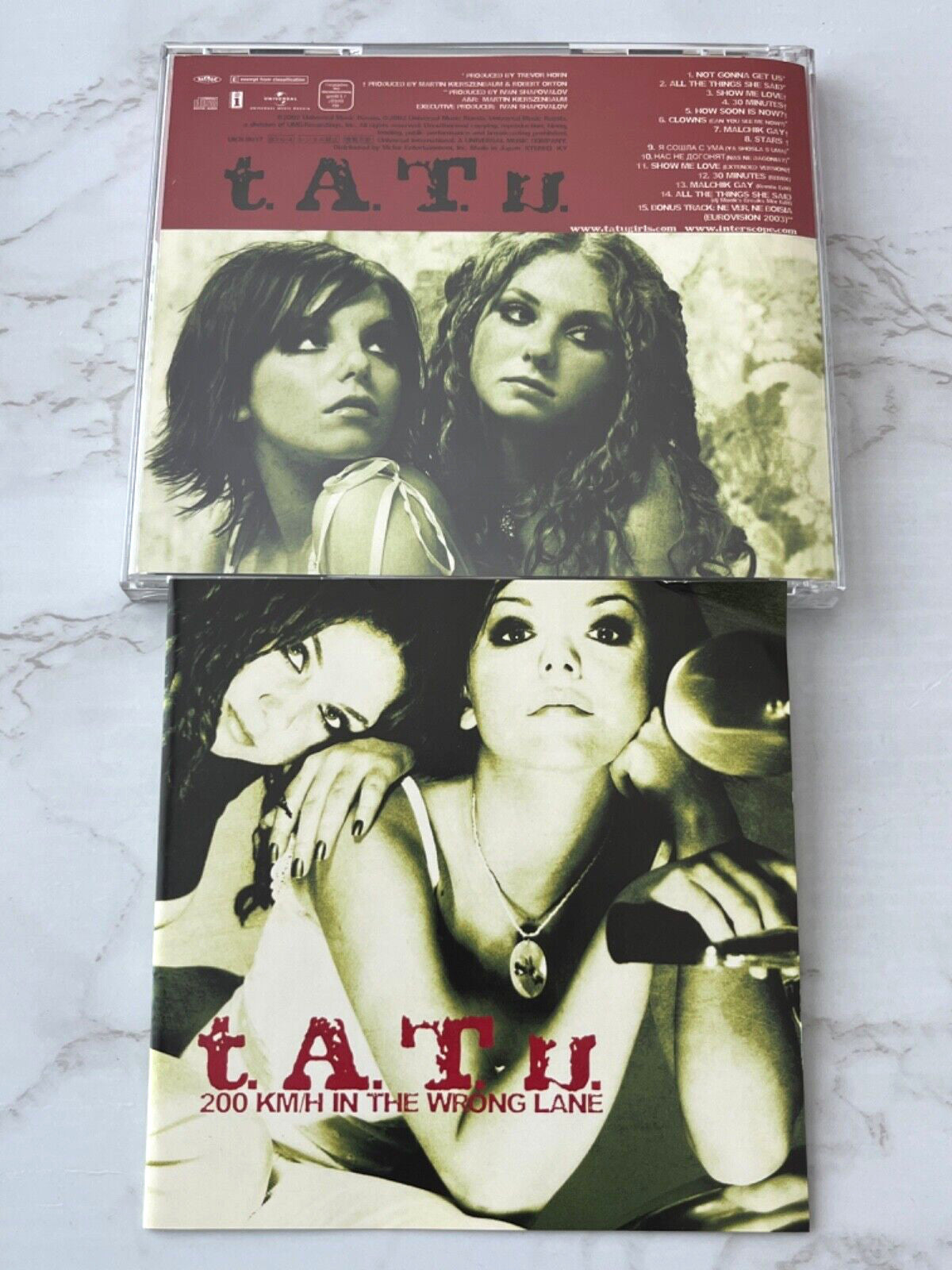 t.A.T.u. – 200 KM/H In The Wrong Lane (Deluxe Edition, CD/DVD) (2003)