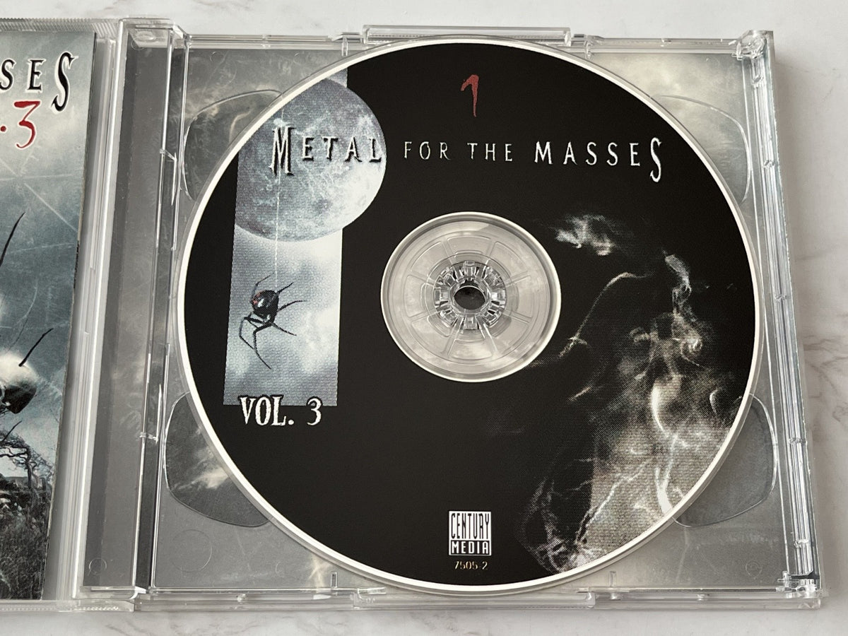 Behemoth, Exodus, In Flames, Lacuna Coil, Various, Dream Evil – Metal For The Masses Vol. 3 (2004) [ORIGINAL USA PRESS]