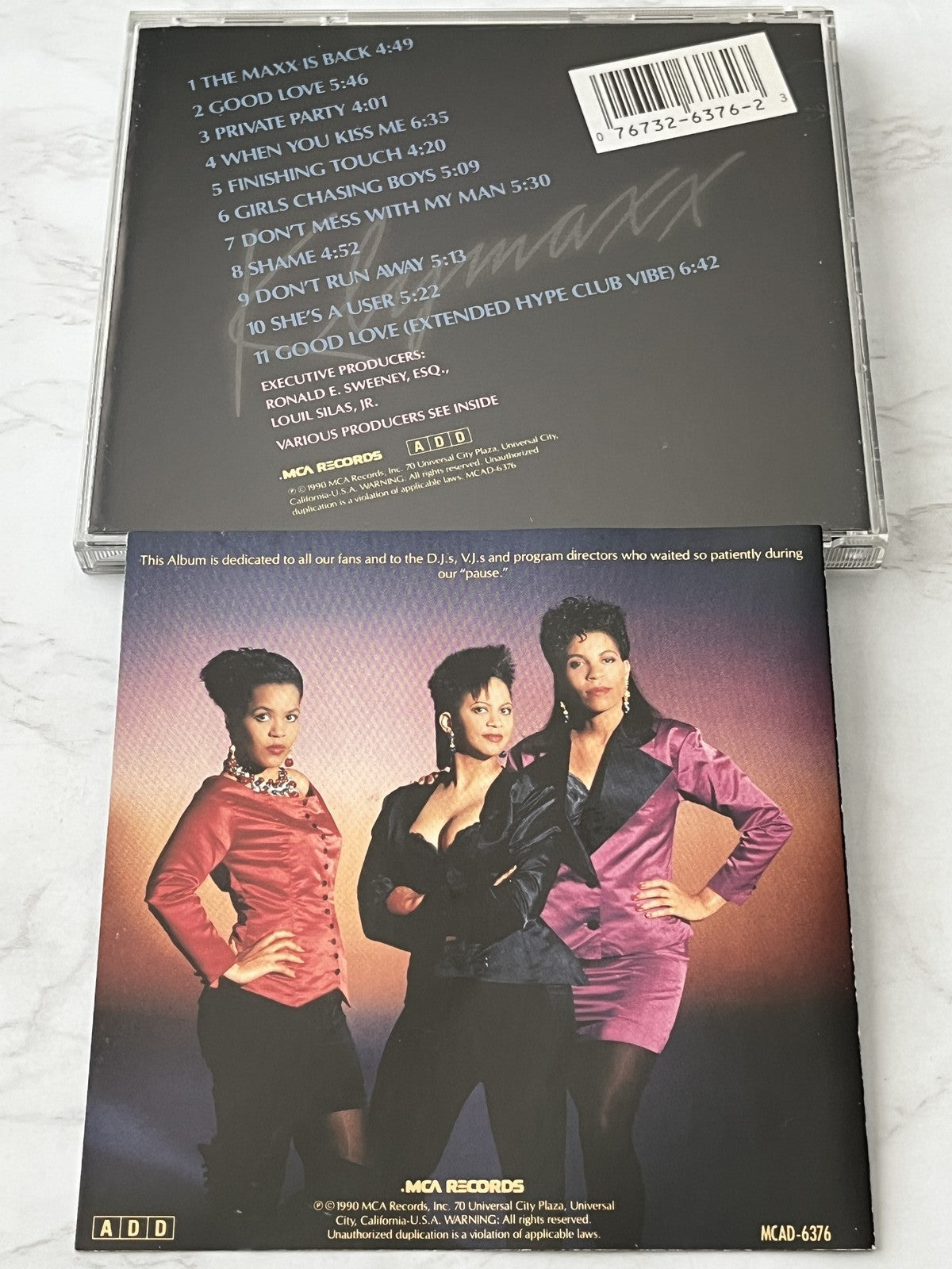 Klymaxx – The Maxx Is Back (1990) [DADC PRESS]