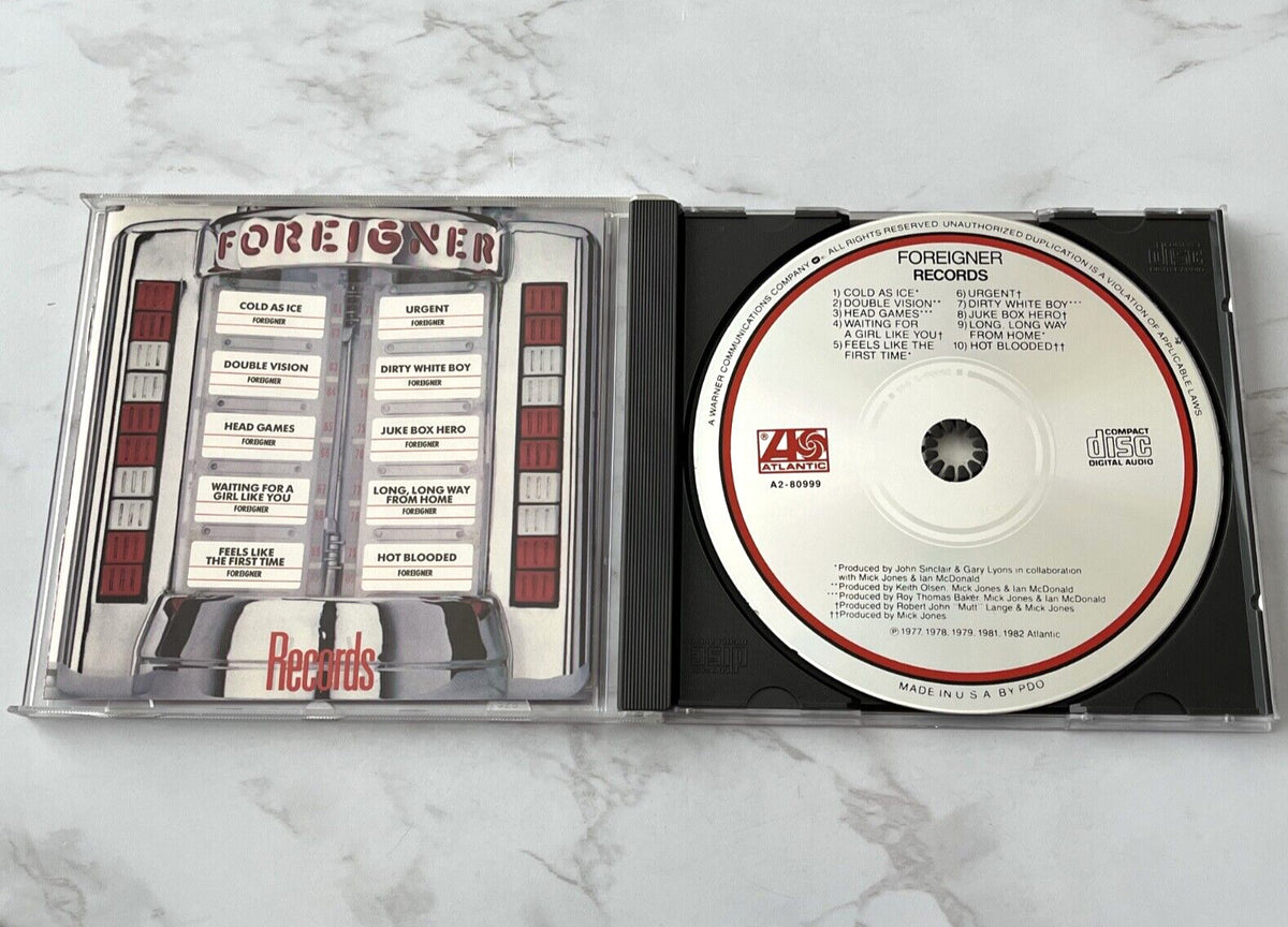Foreigner – Records [PDO PRESS]