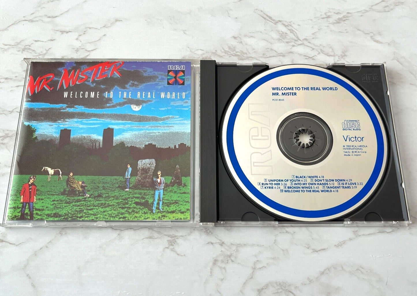Mr. Mister – Welcome To The Real World (First Pressing) (1985) [JAPAN TARGET ERA]