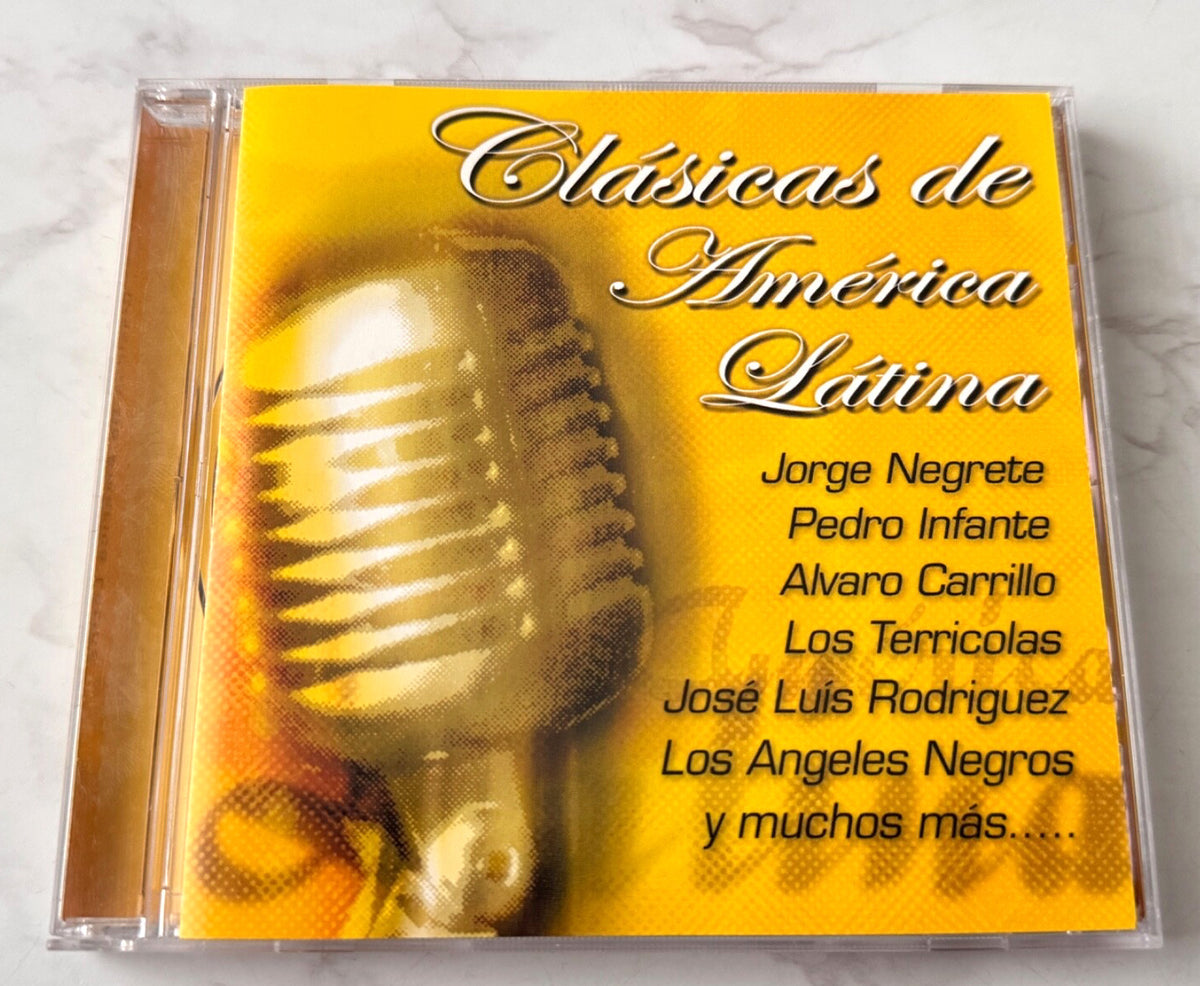 Javier Solis, Jorge Negrete, Leo Dan, Palito Ortega – Clasicas De America Latina (2002)