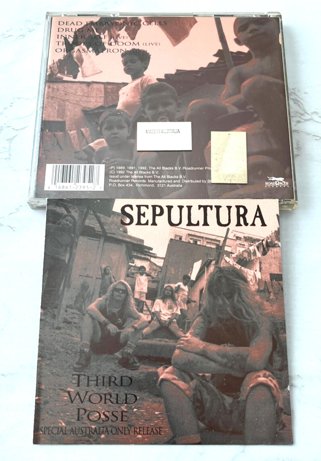 Sepultura – Third World Posse (EP) (1992) [AUSTRALIA PRESS]