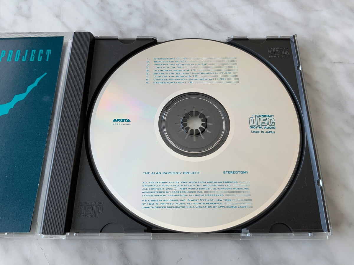 The Alan Parsons Project – Stereotomy [JAPAN TARGET ERA]