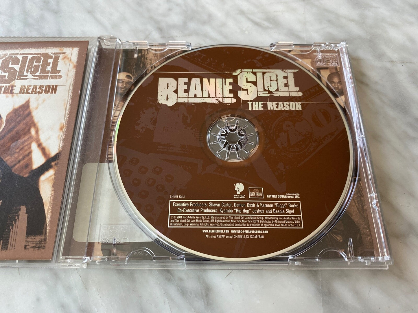 Beanie Sigel – The Reason (2001) [ORIGINAL USA PRESS]