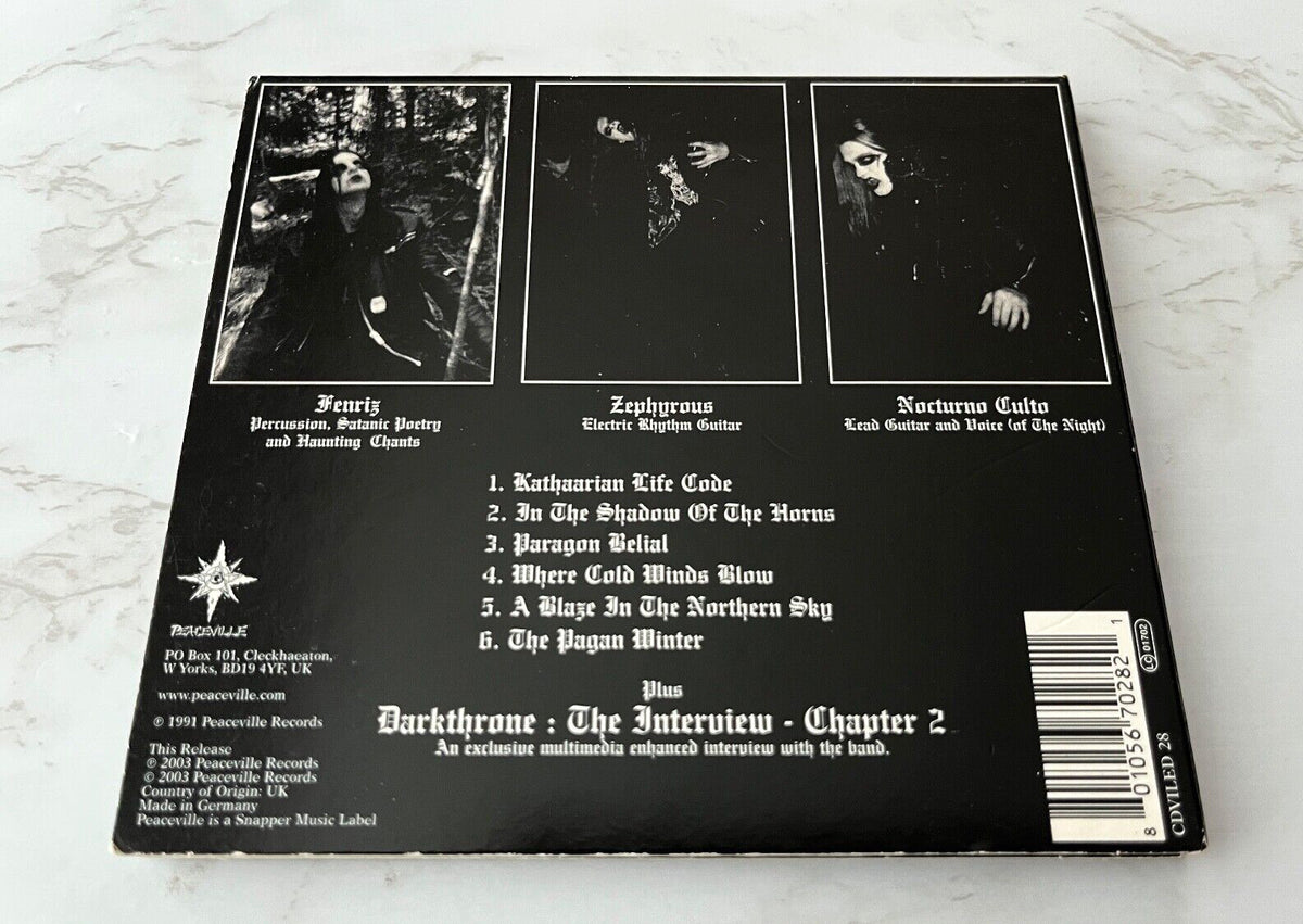 Darkthrone – A Blaze in The Northern Sky (Digipak) (2003) [UK PRESS]