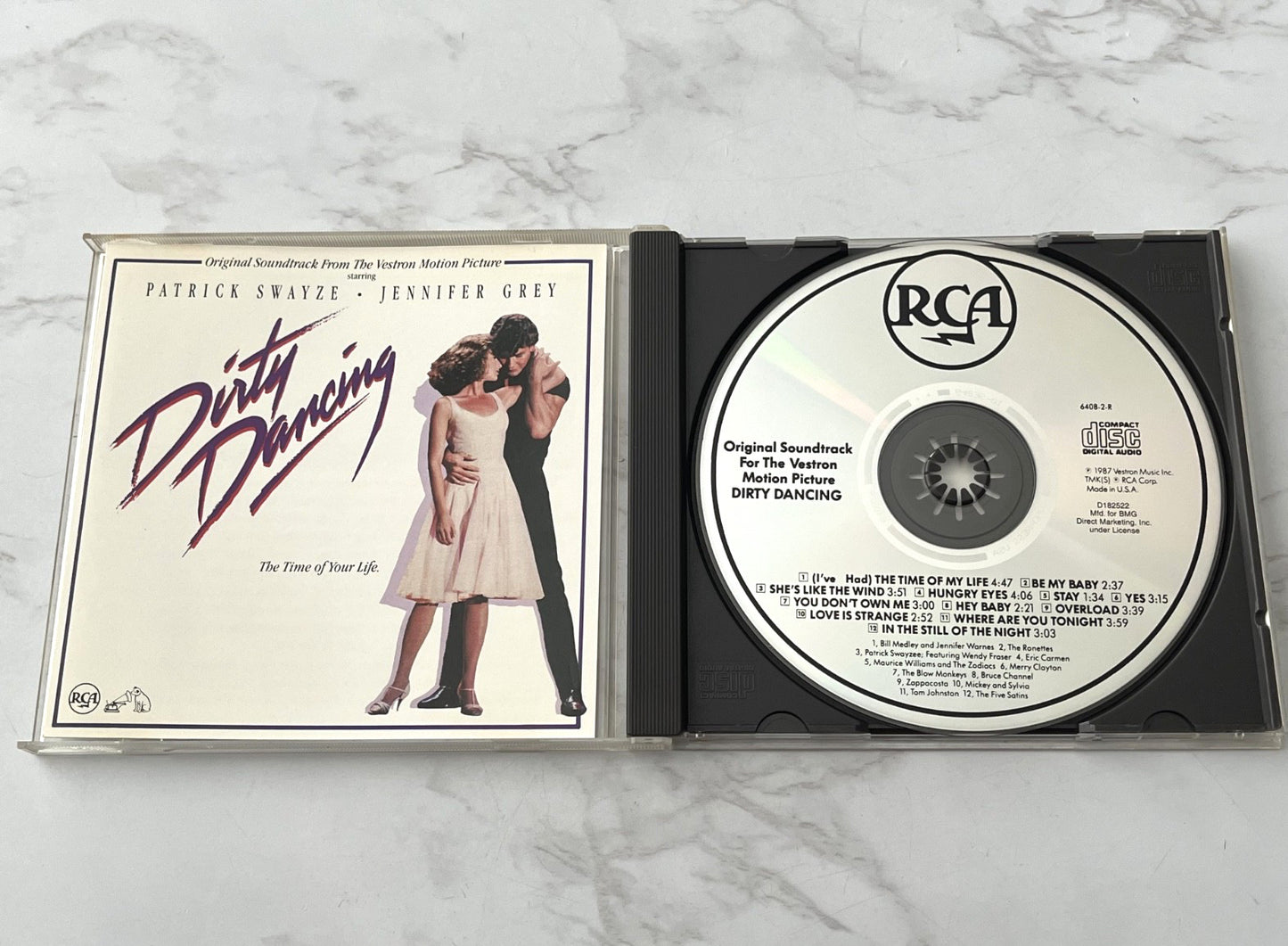 Dirty Dancing Soundtrack From The Vestron Motion Picture