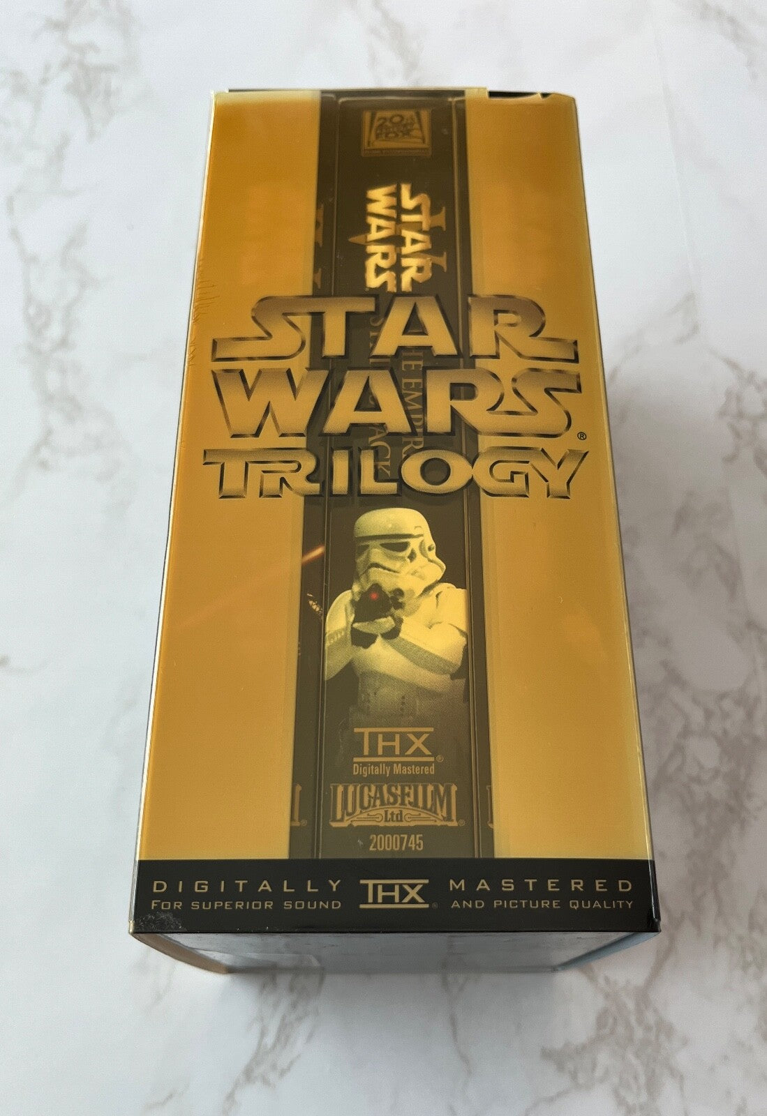 STAR WARS Trilogy 3 VHS Box Set 2000 THX SPECIAL EDITION! Lucasfilm
