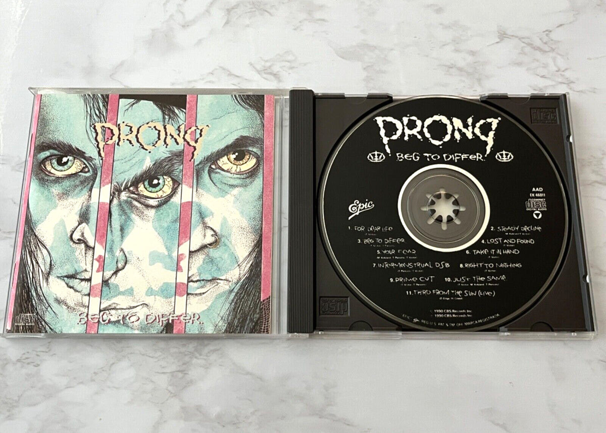 Prong – Beg To Differ (1990) [ORIGINAL USA PRESS]