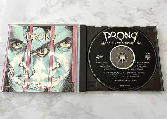 Prong – Beg To Differ (1990) [ORIGINAL USA PRESS]