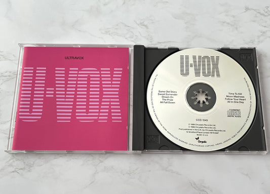 Ultravox – U-Vox (First Pressing) (1986) [UK PRESS]