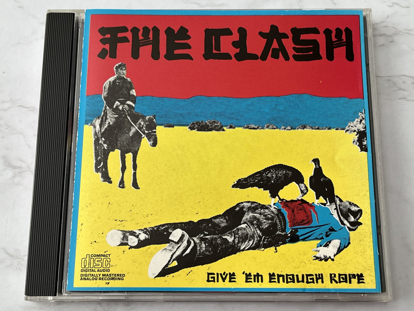The Clash – Give Em Enough Rope [USA 1ST PRESS]