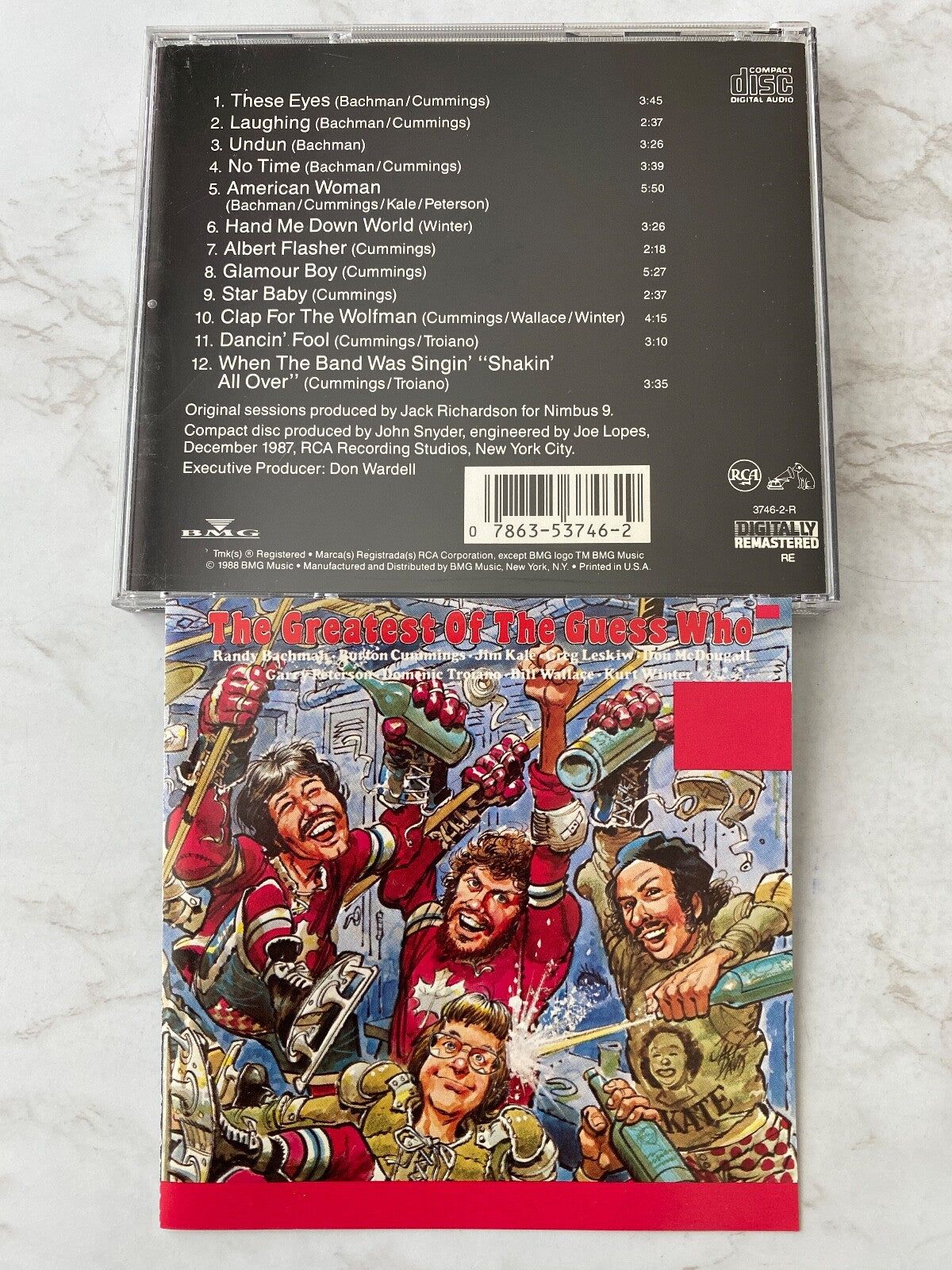 The Guess Who – The Guess The Greatest Of (1988) [ORIGINAL USA PRESS]
